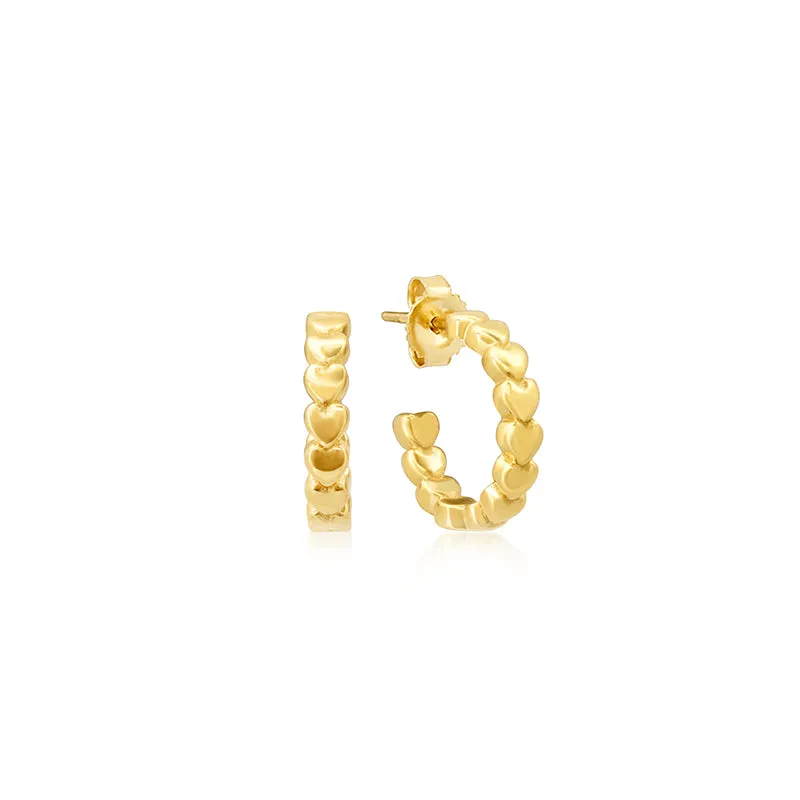 Mini Heart Hoops
