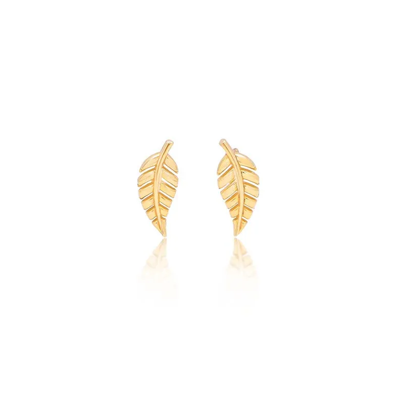 Mini Leaf Studs