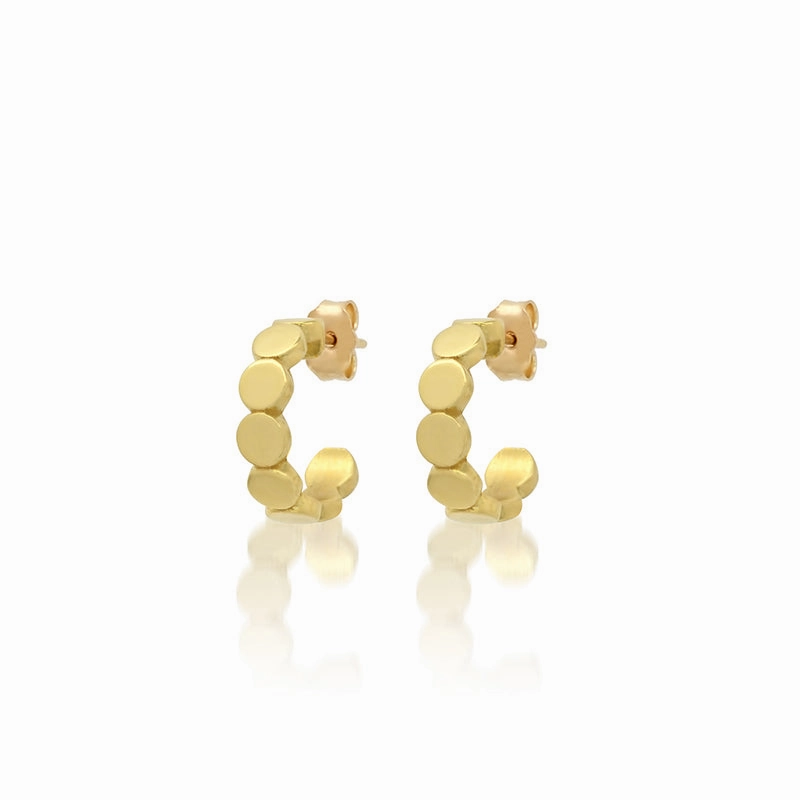 Mini Circle Link Mini Hoops