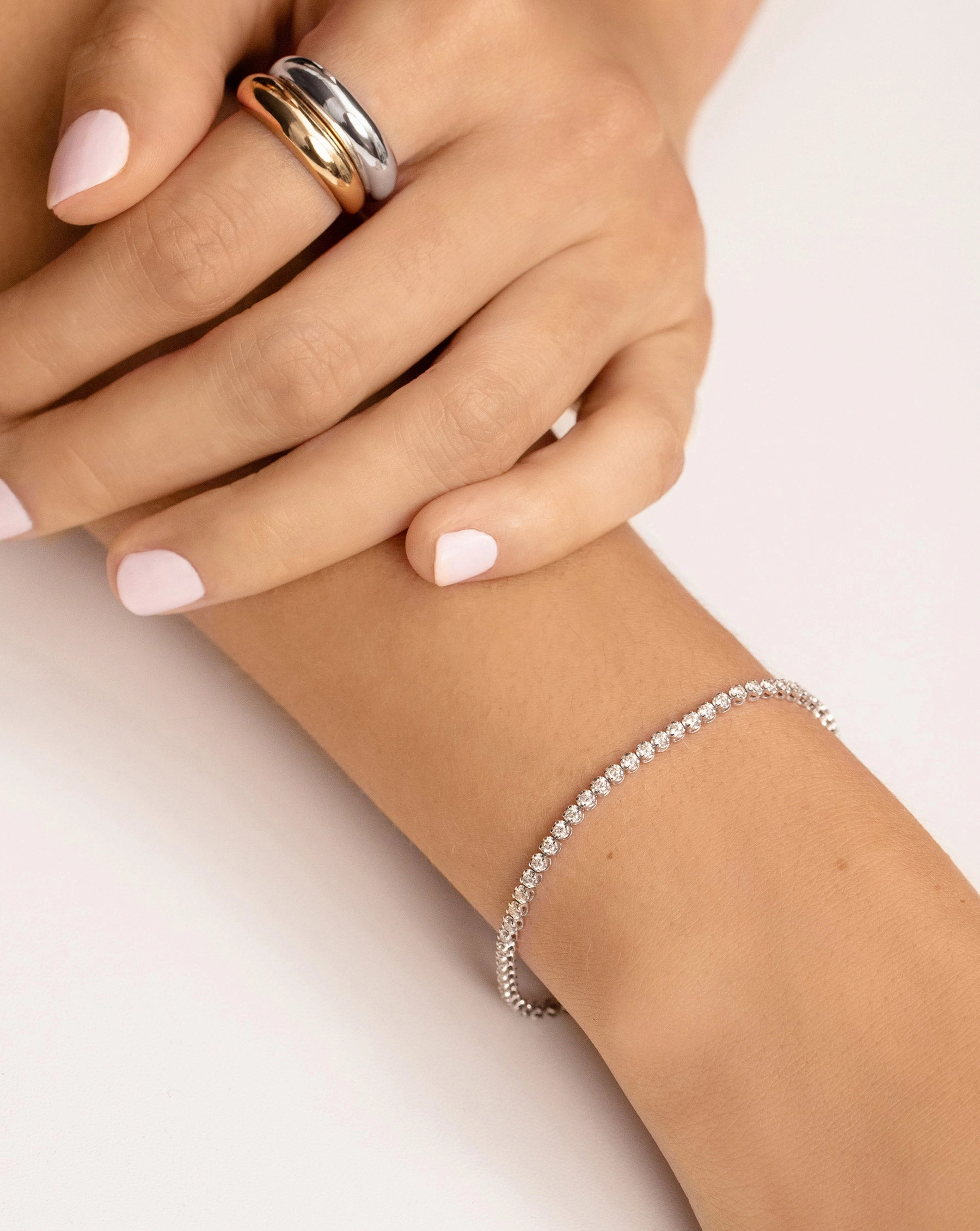 Mini Diamond Tennis Bracelet