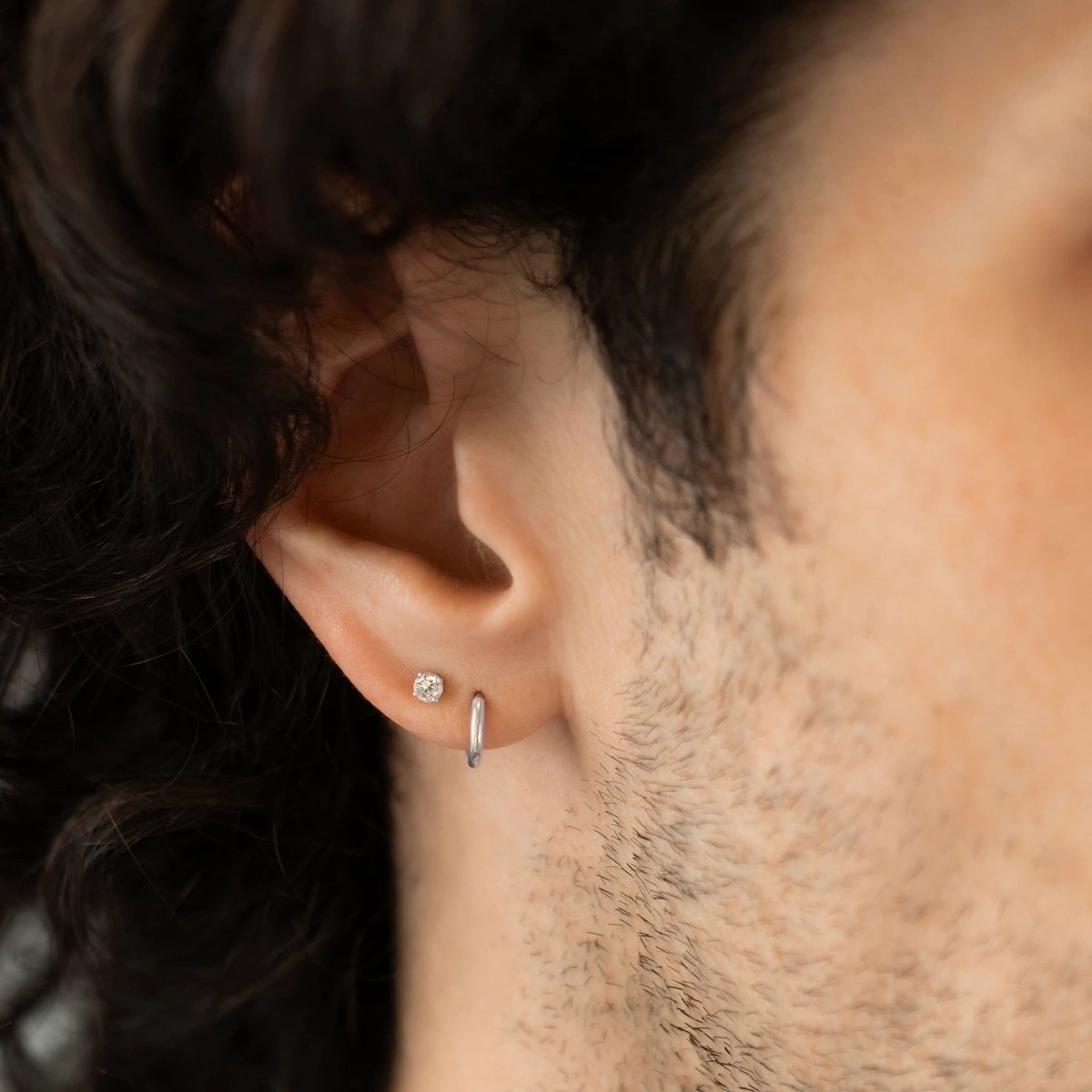 Mini Huggie Hoops