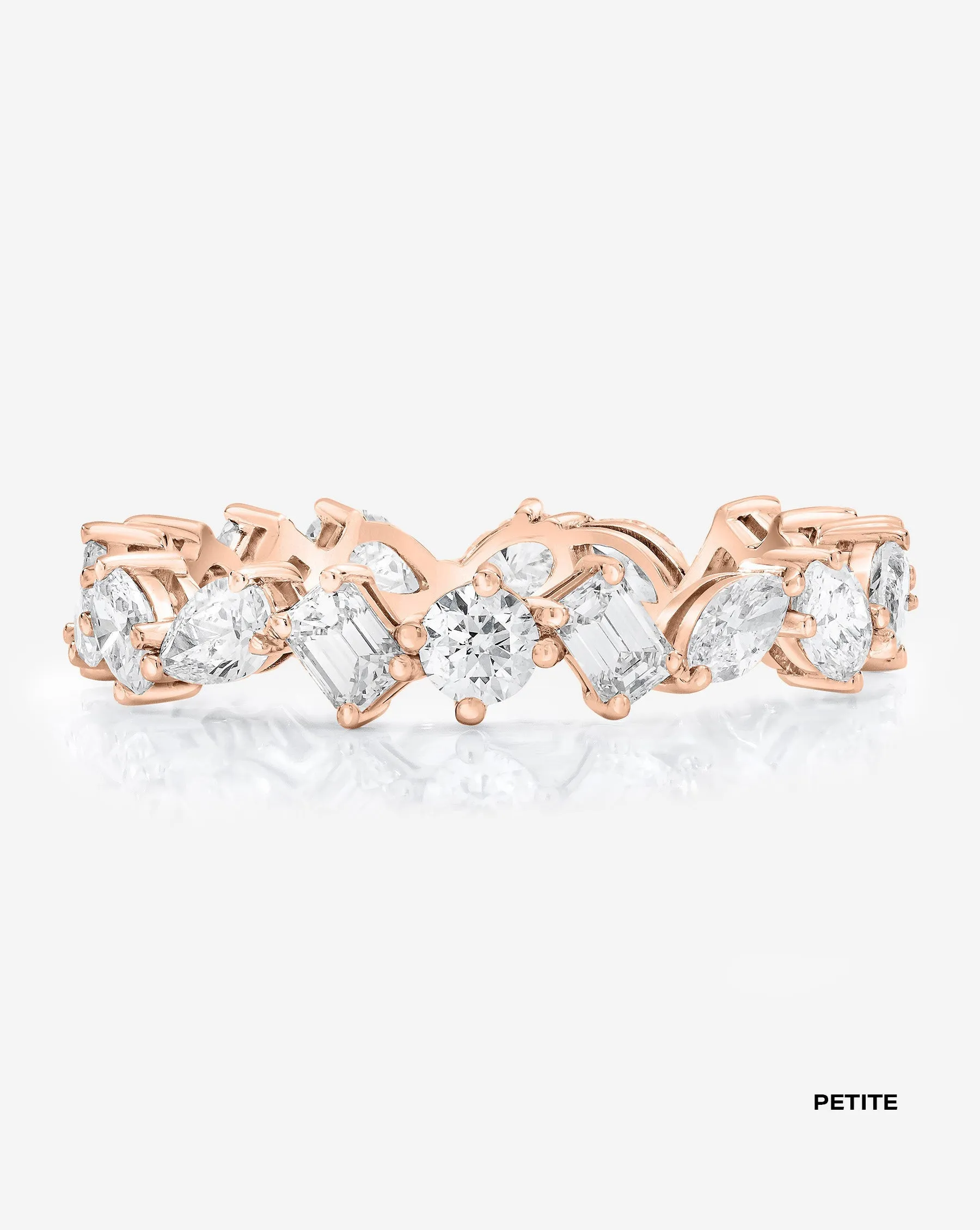 Mixed Shape Eternity Band