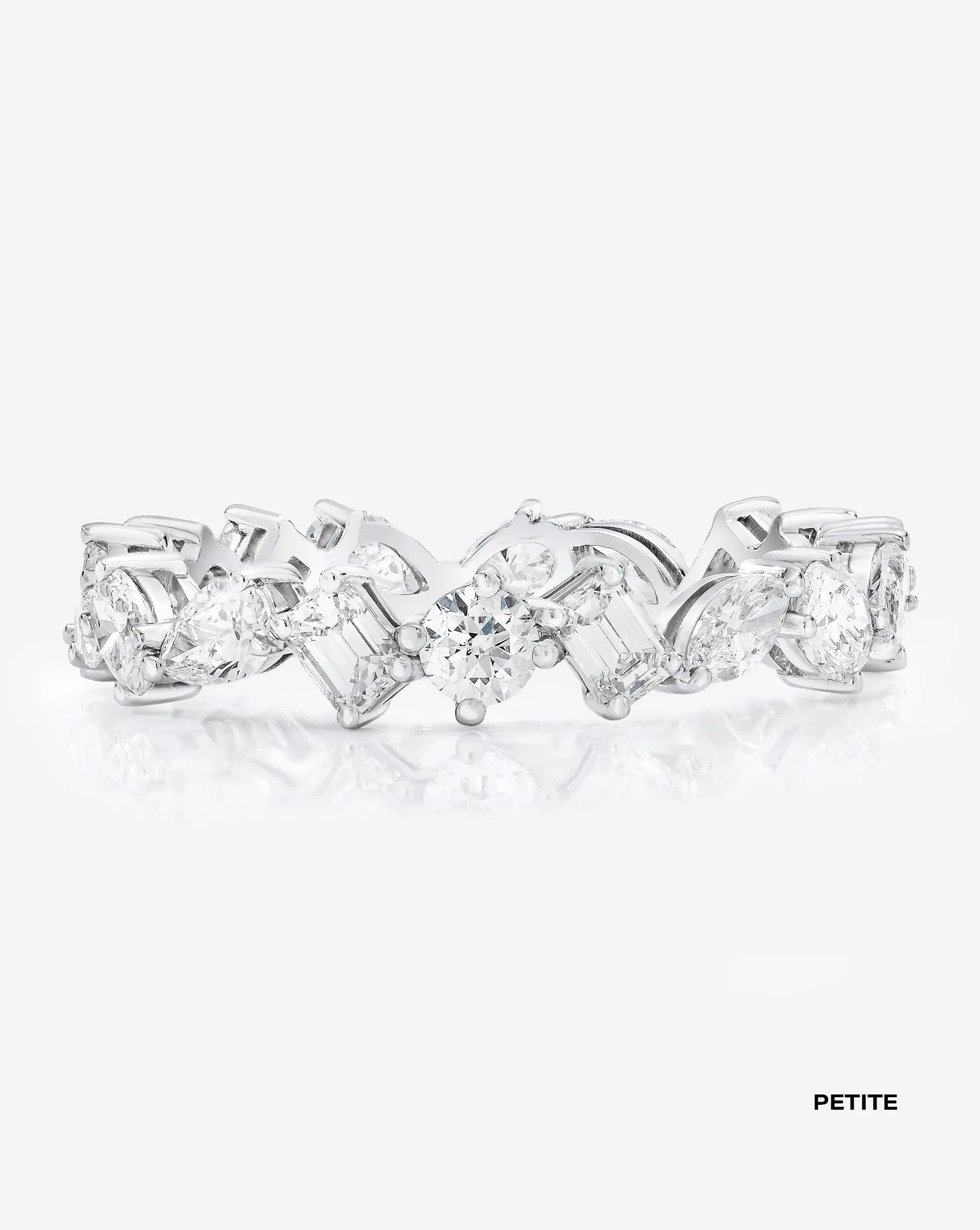 Mixed Shape Eternity Band