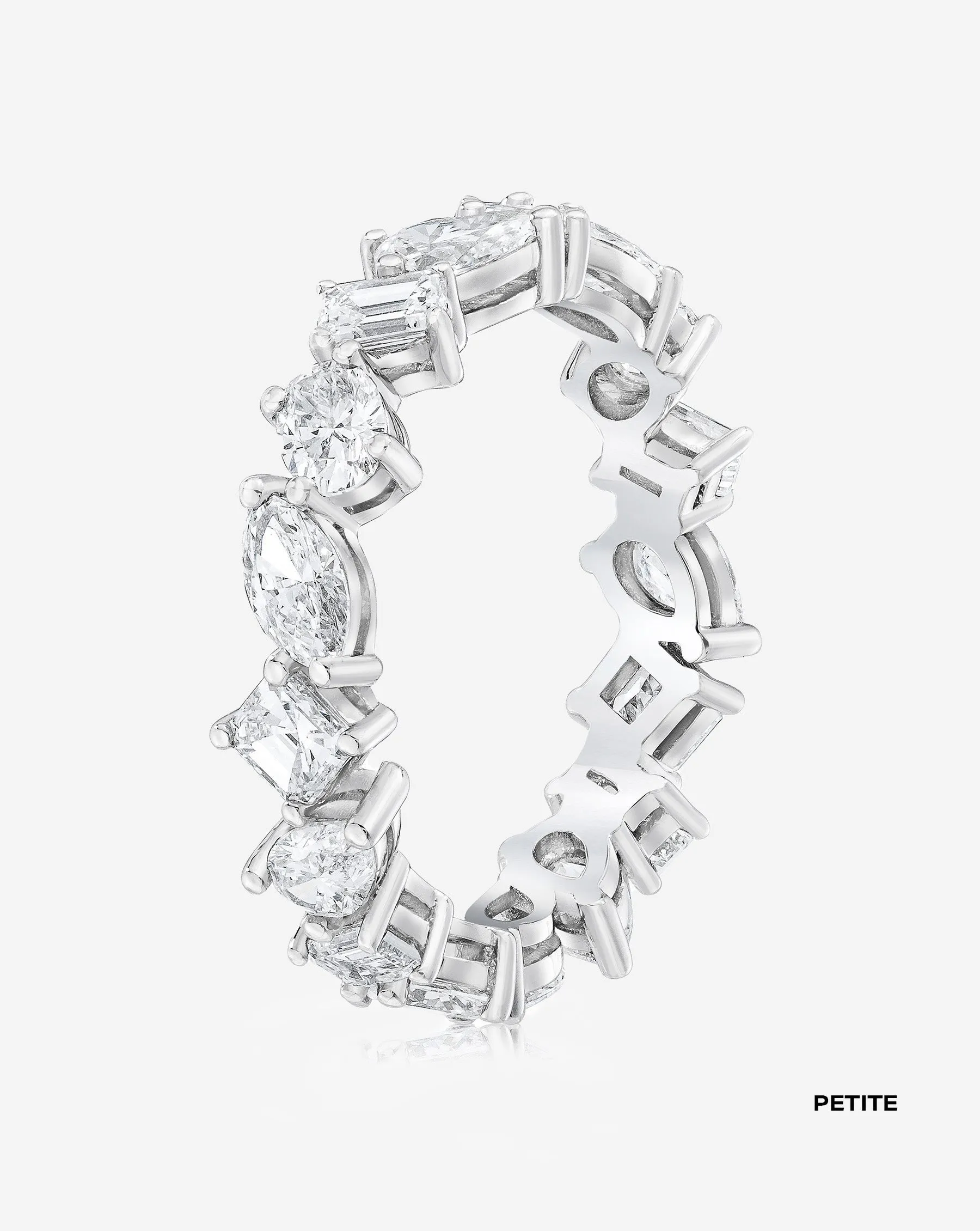 Mixed Shape Eternity Band
