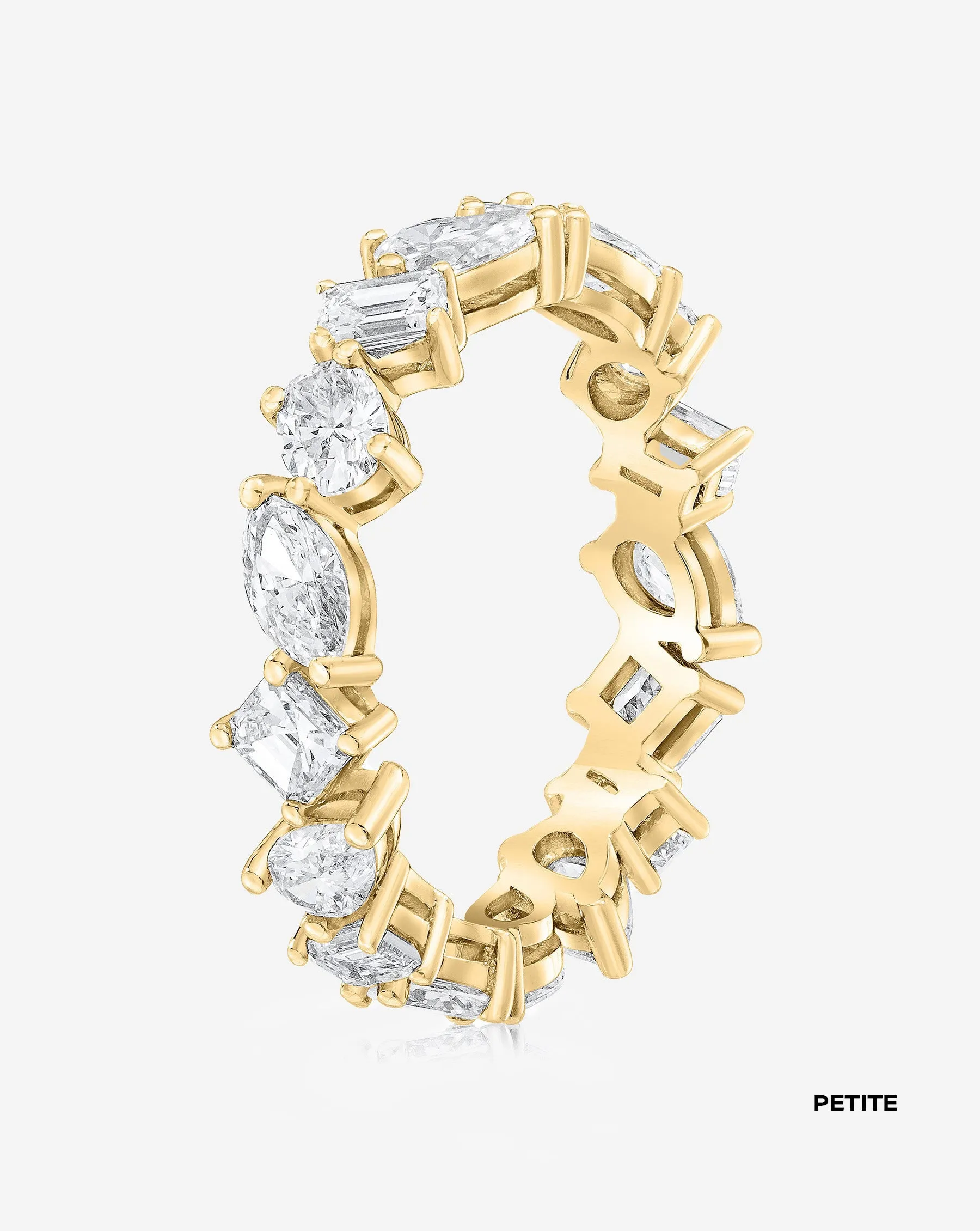 Mixed Shape Eternity Band