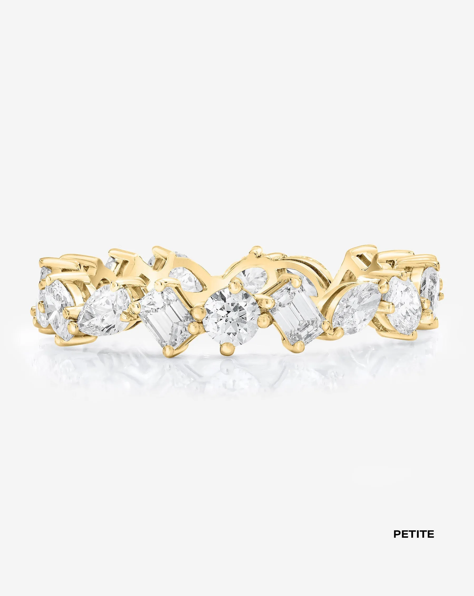 Mixed Shape Eternity Band