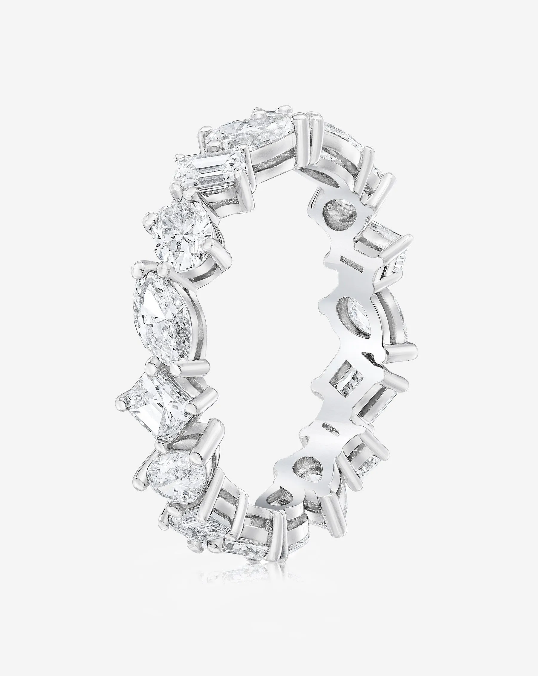 Mixed Shape Eternity Band
