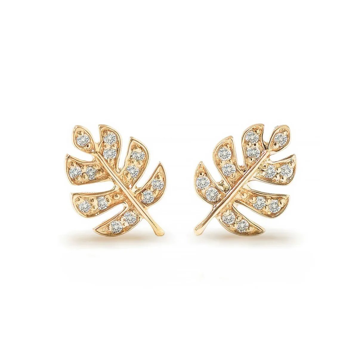 Monstera Pav Studs