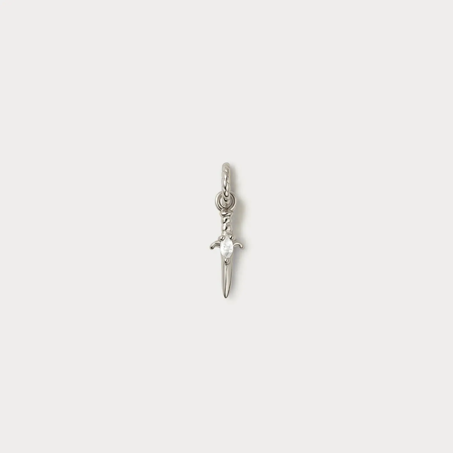 Moonstone Dagger Charm