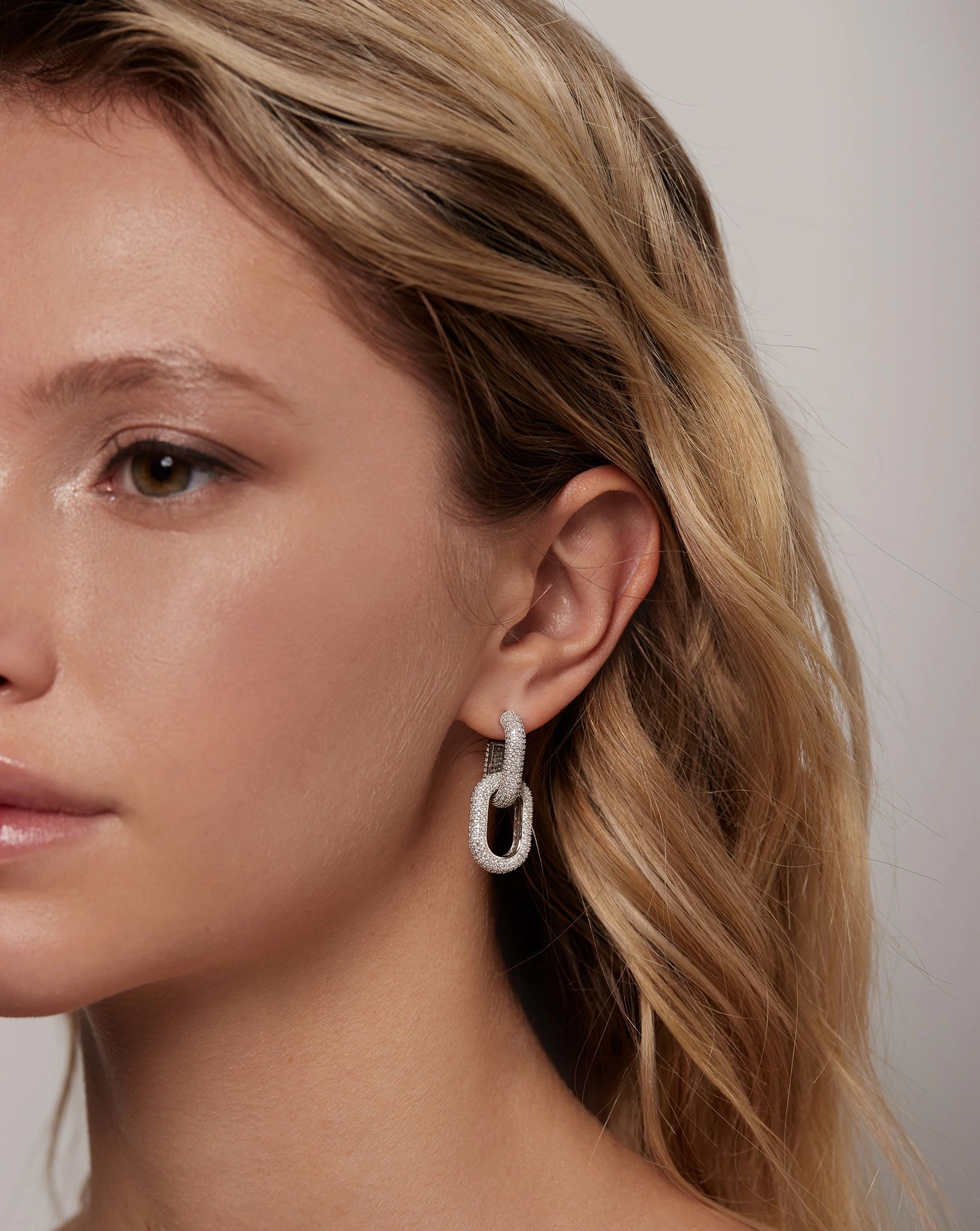 Multiway Cloud Link Earrings