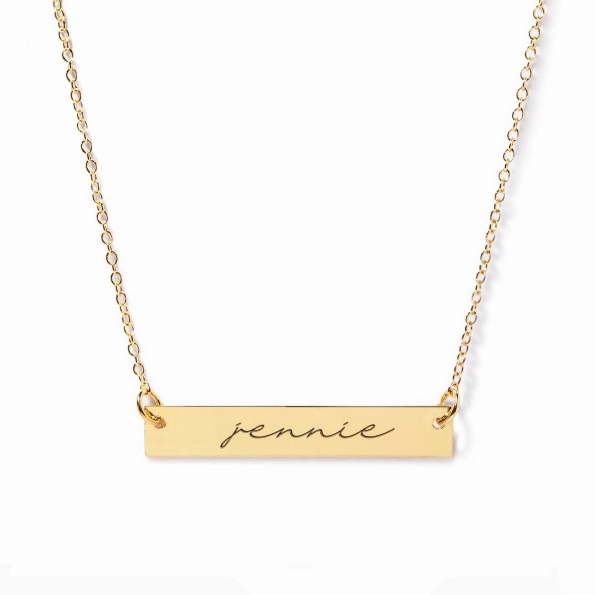 Name Plate Necklace