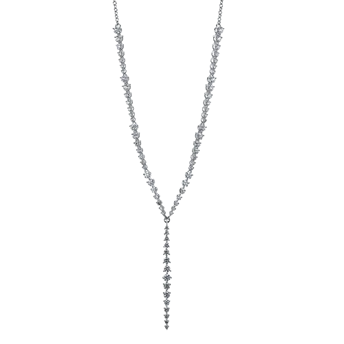 Necklace in 18k Gold with Diamonds LN4054 WHITE 18K X WHITE