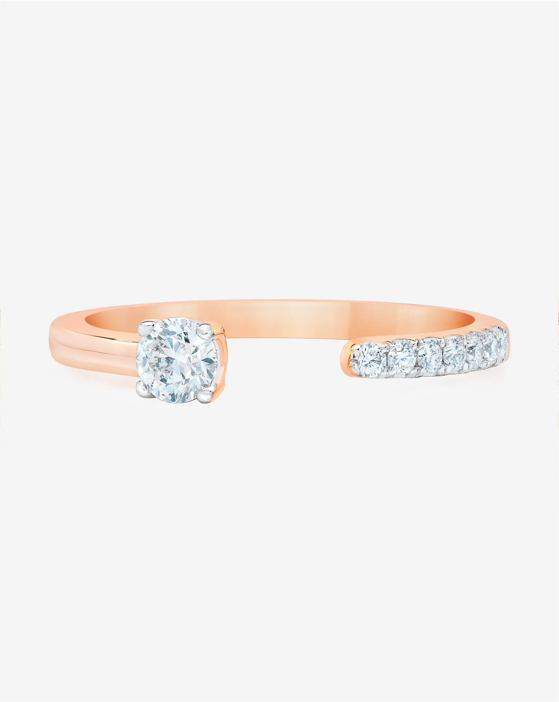 Open Round Diamond Band