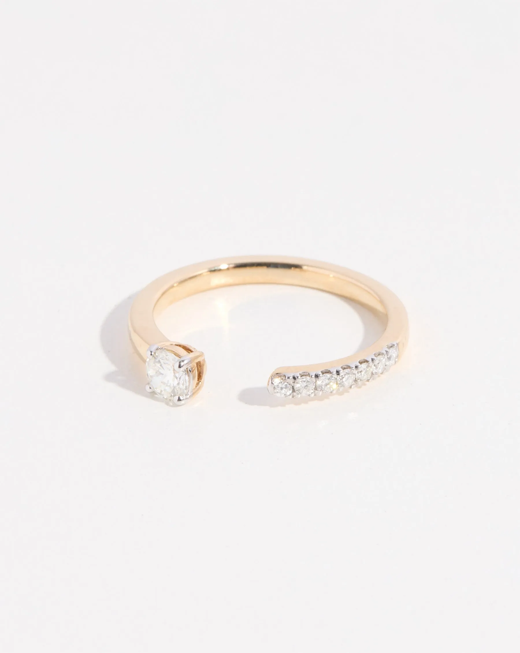Open Round Diamond Band