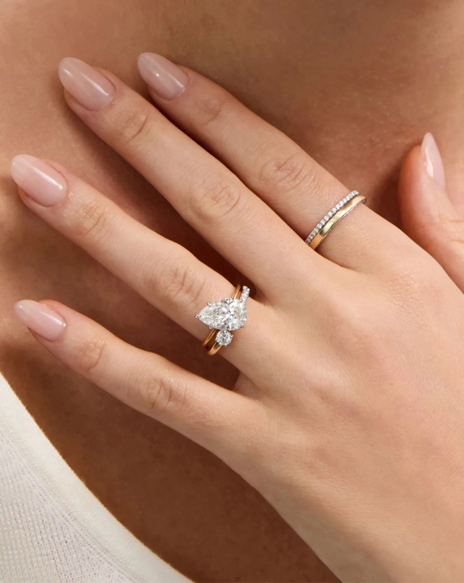 Open Round Diamond Band