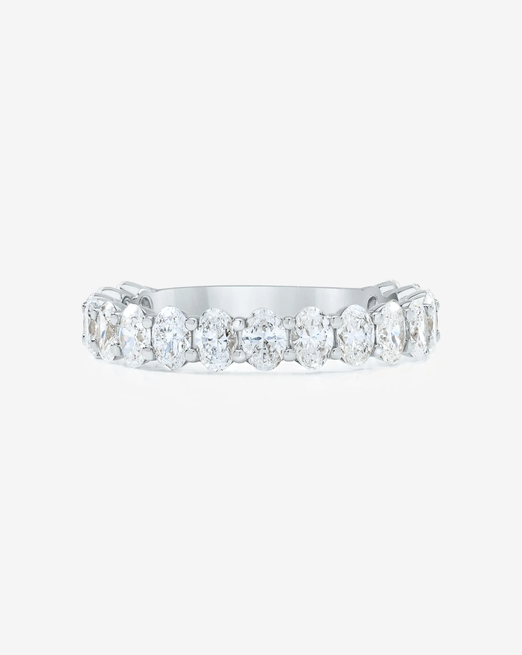 Oval 3/4 Diamond Band