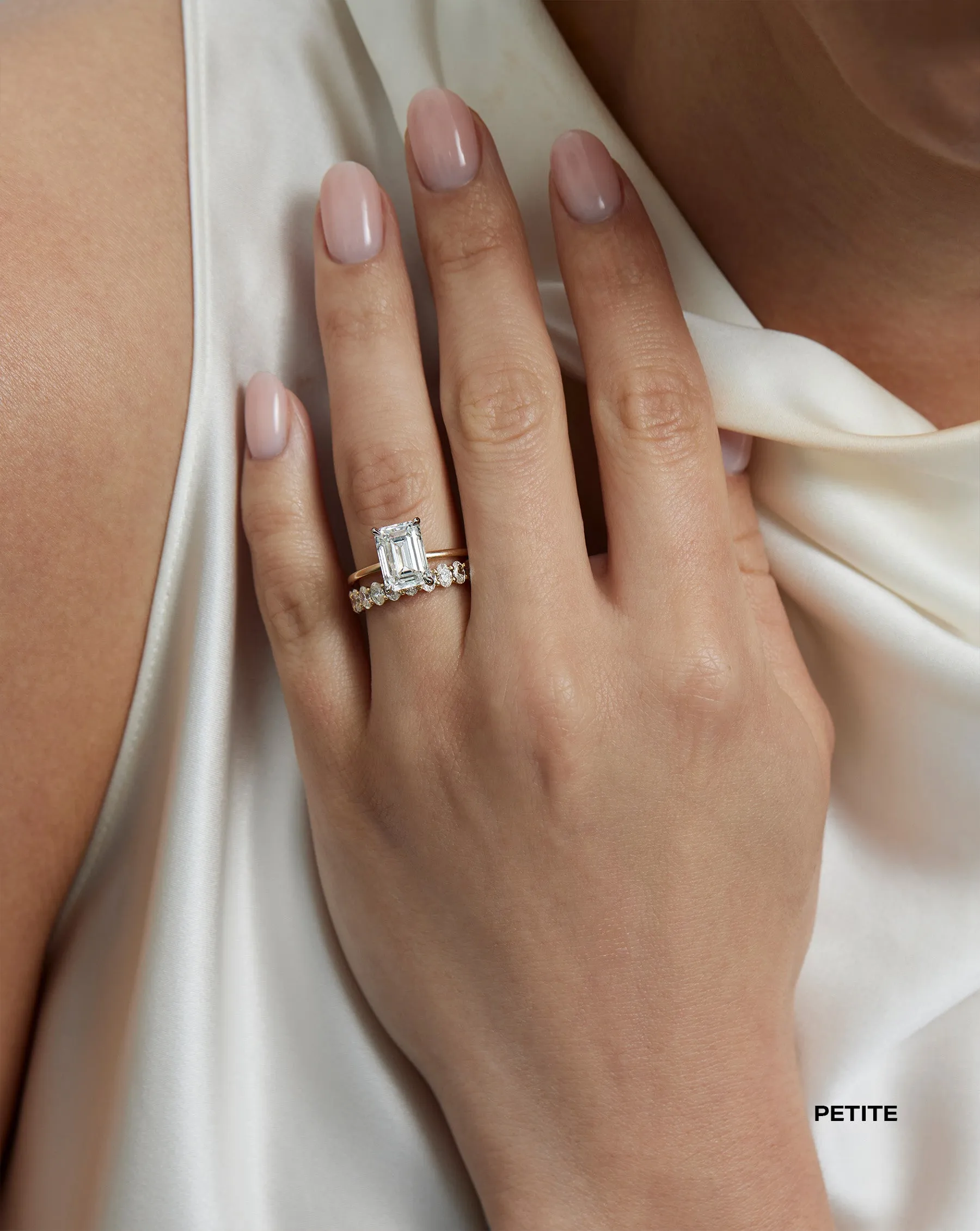 Oval Diamond Eternity Band