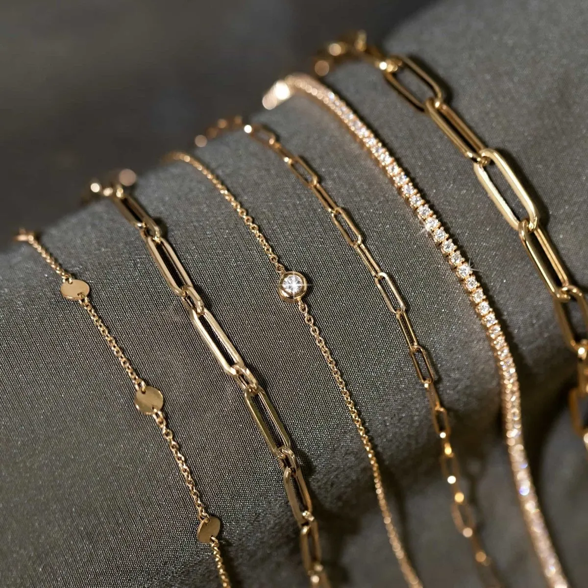 Paperclip Chain Bracelet