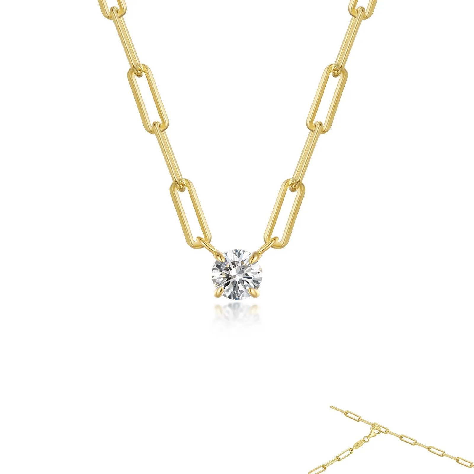 Paperclip Necklace N0250CLG20