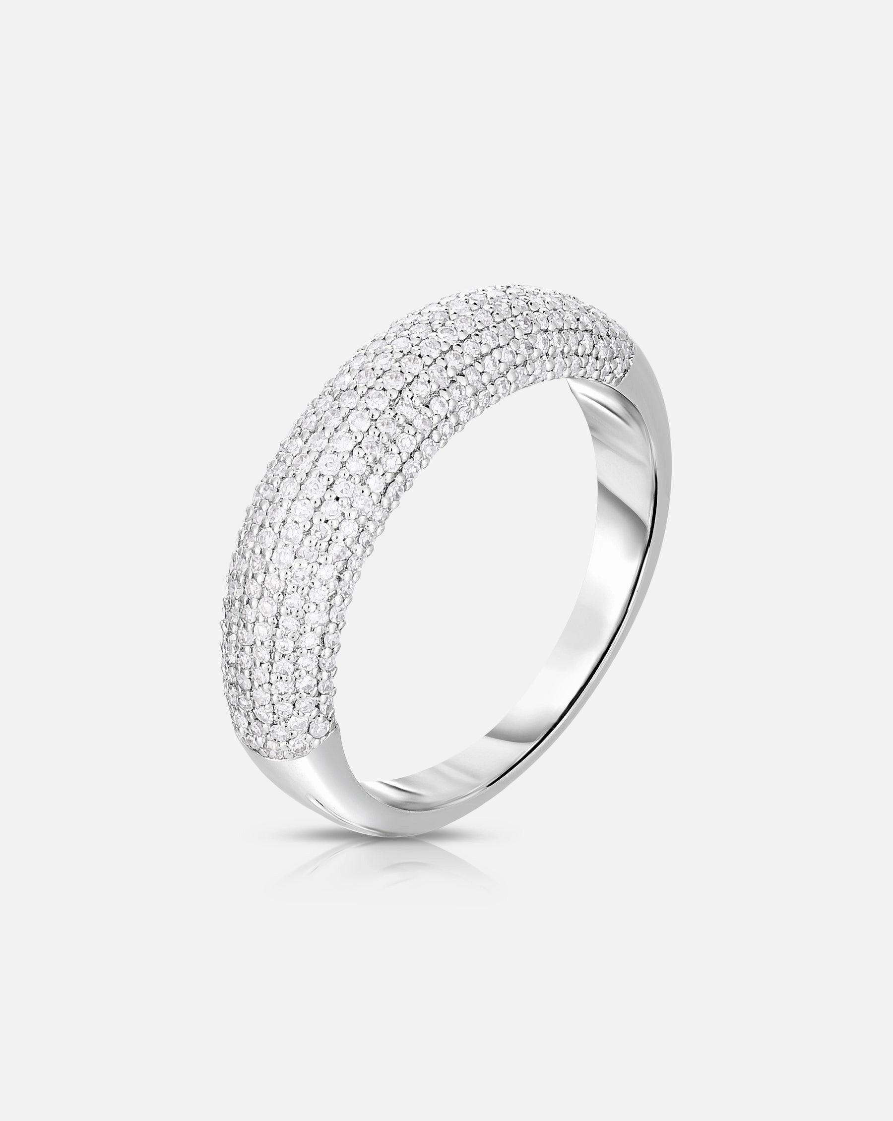 Pav Diamond Cloud Ring