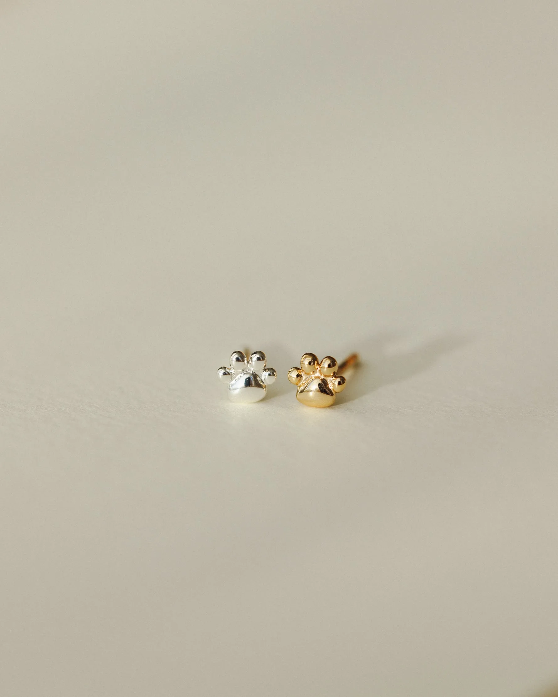 Paw Print Studs