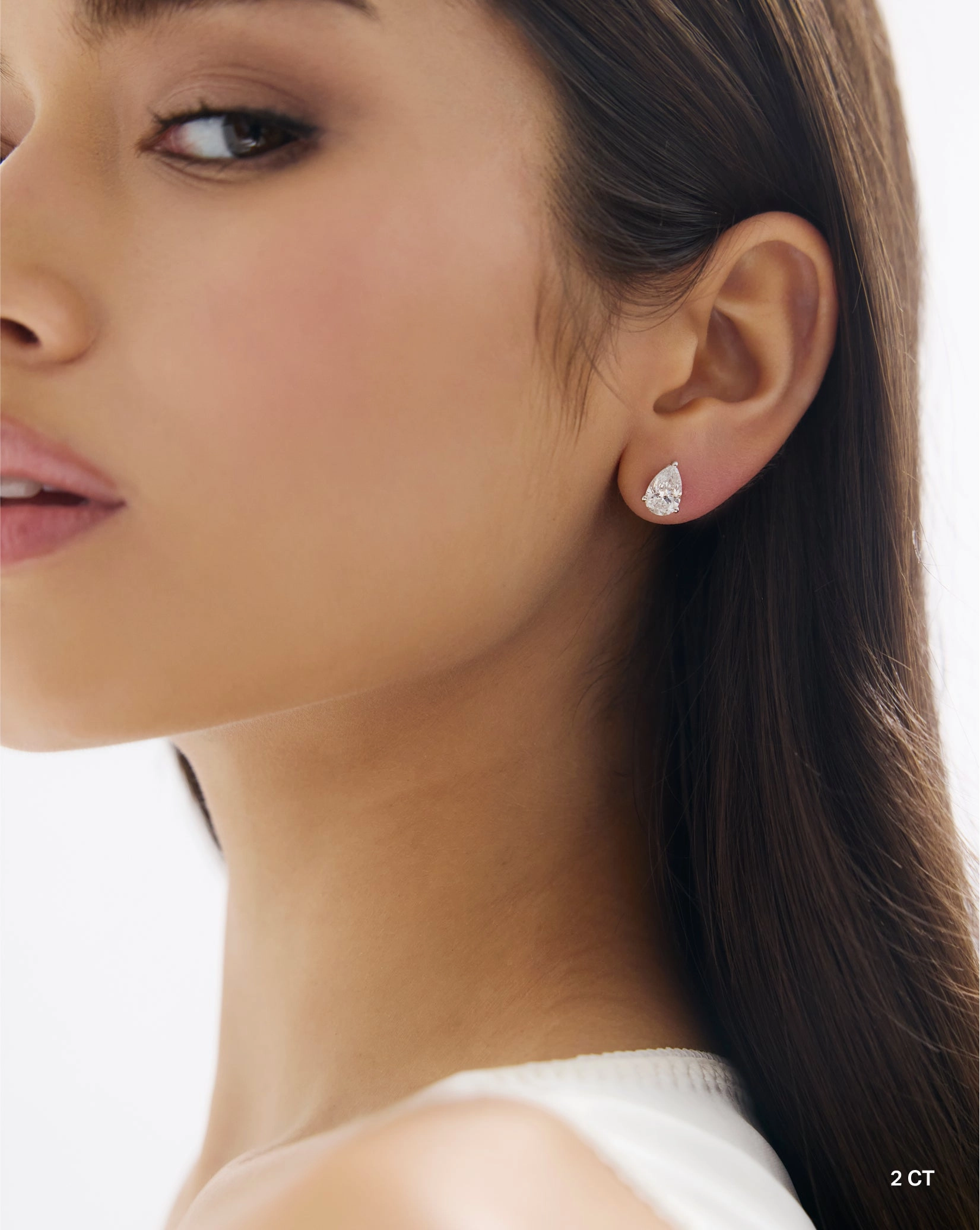 Pear Lab Diamond Studs