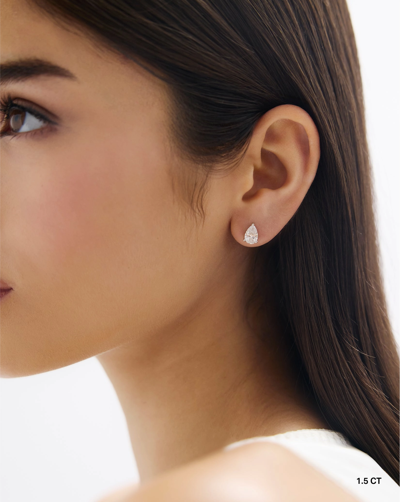 Pear Lab Diamond Studs