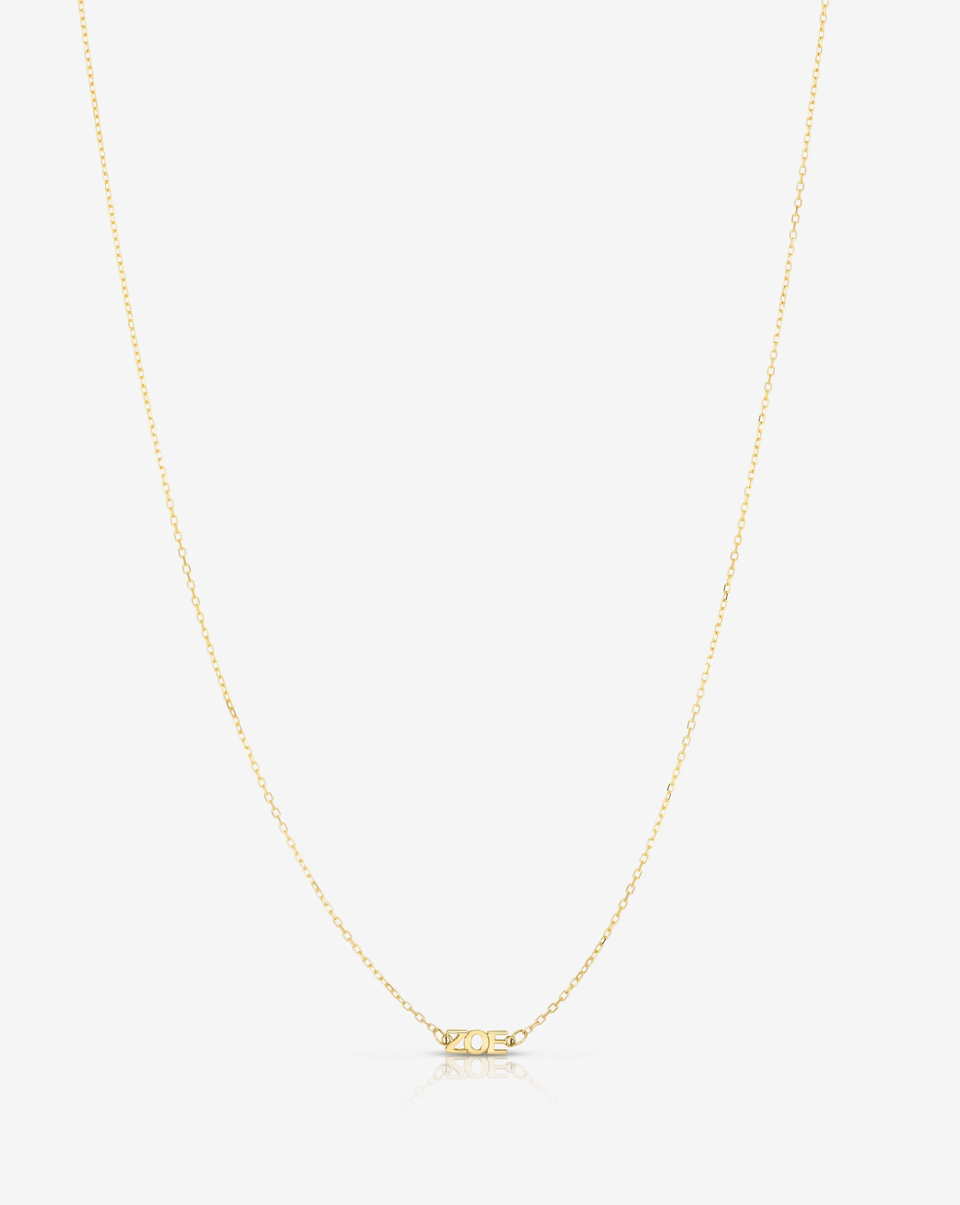 Personalized Multi-Name Necklace