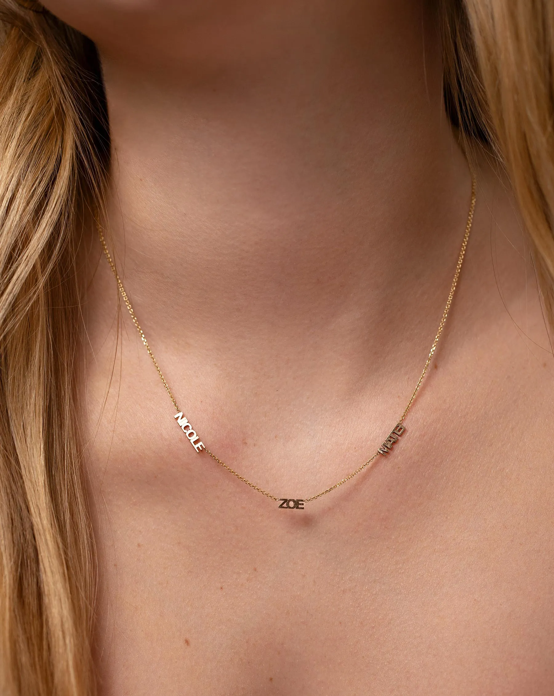 Personalized Multi-Name Necklace