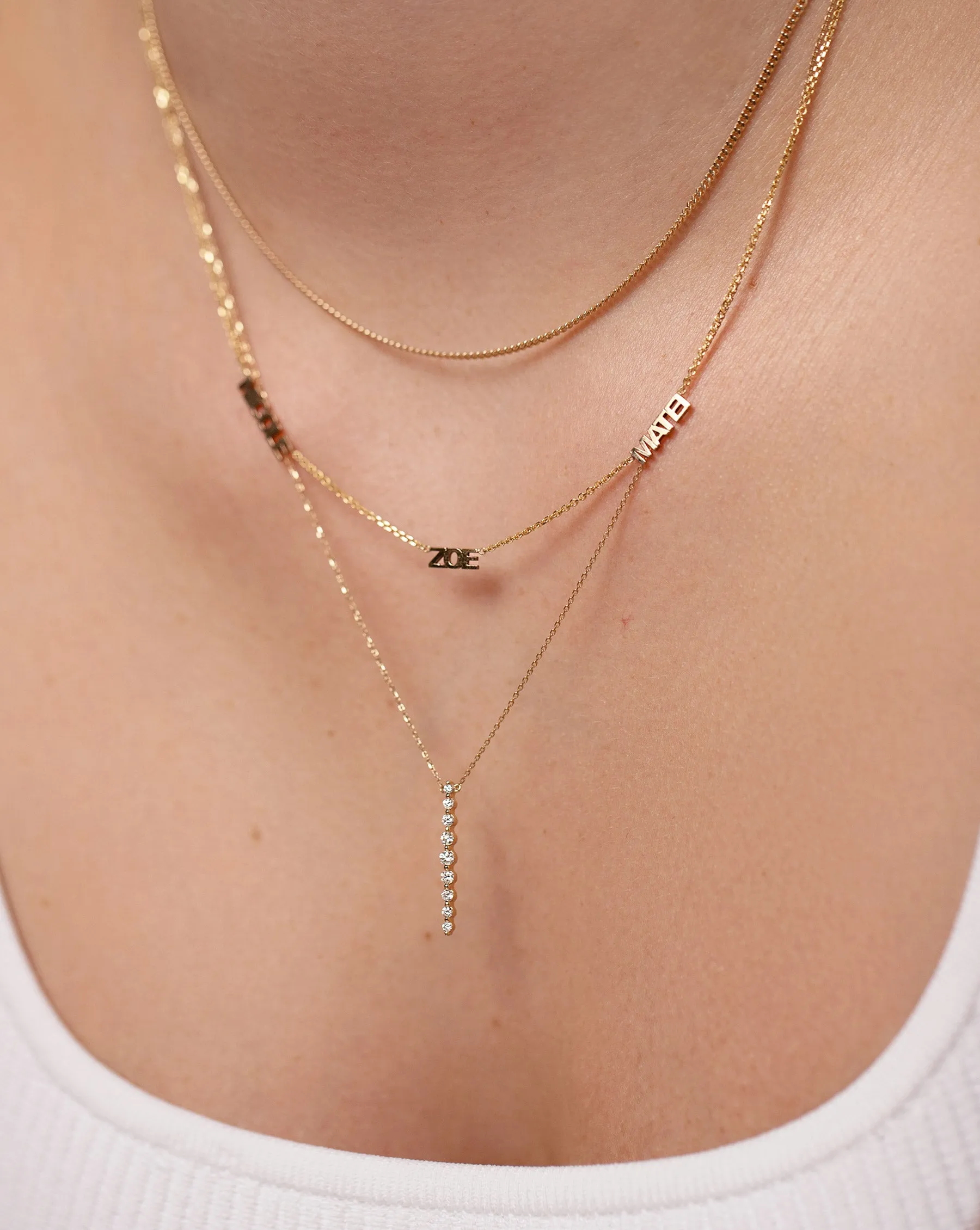 Personalized Multi-Name Necklace