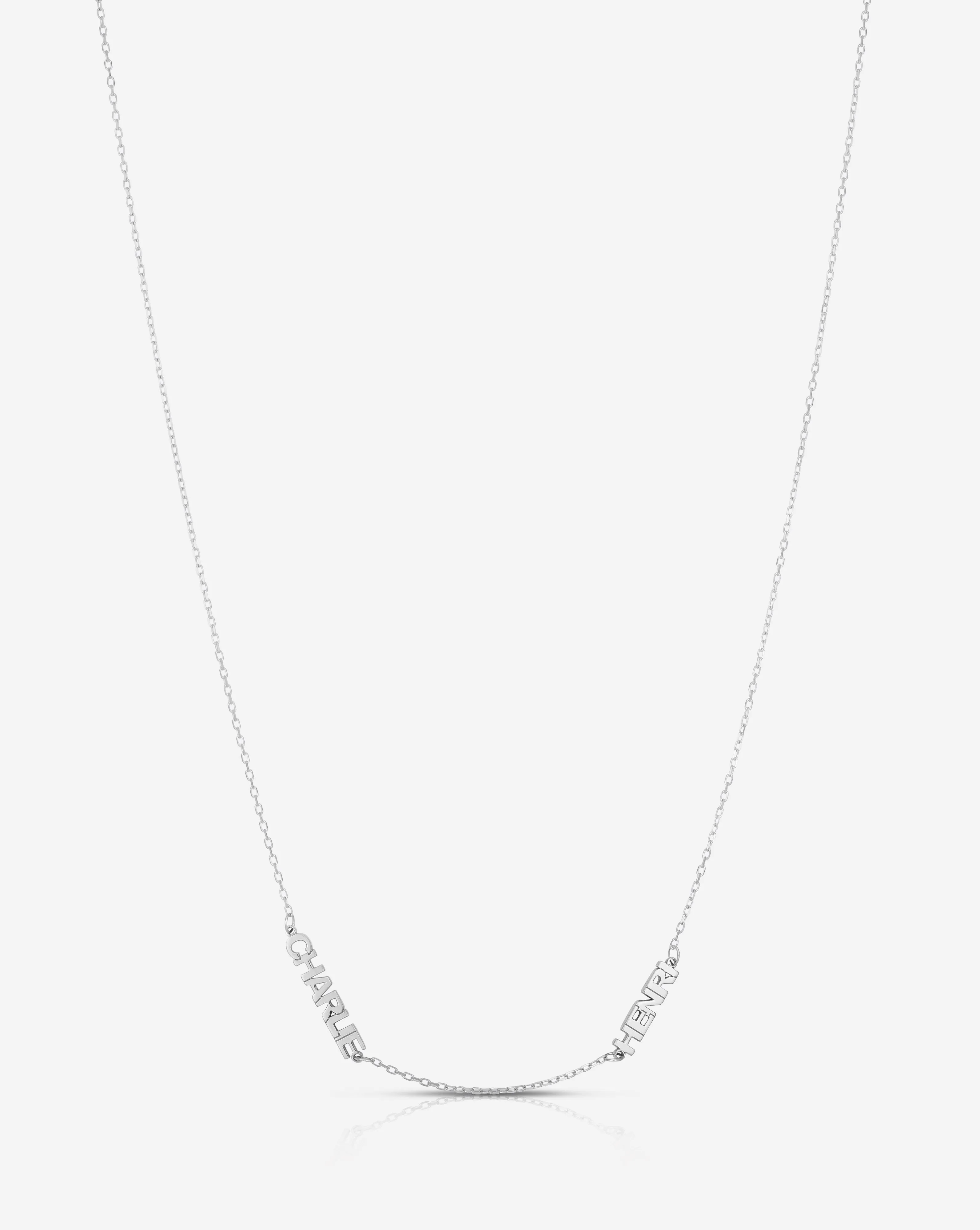Personalized Multi-Name Necklace