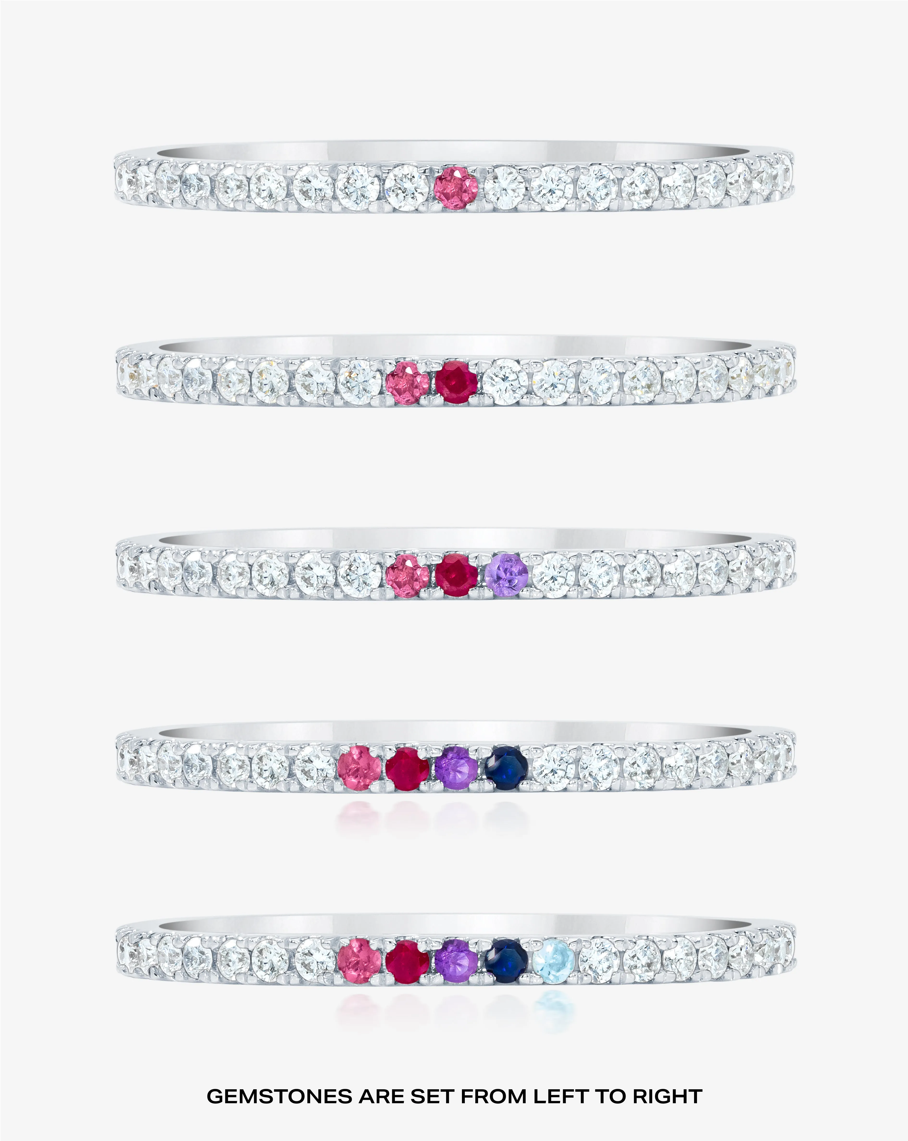 Personalized Perfect Pav Diamond Ring | Platinum