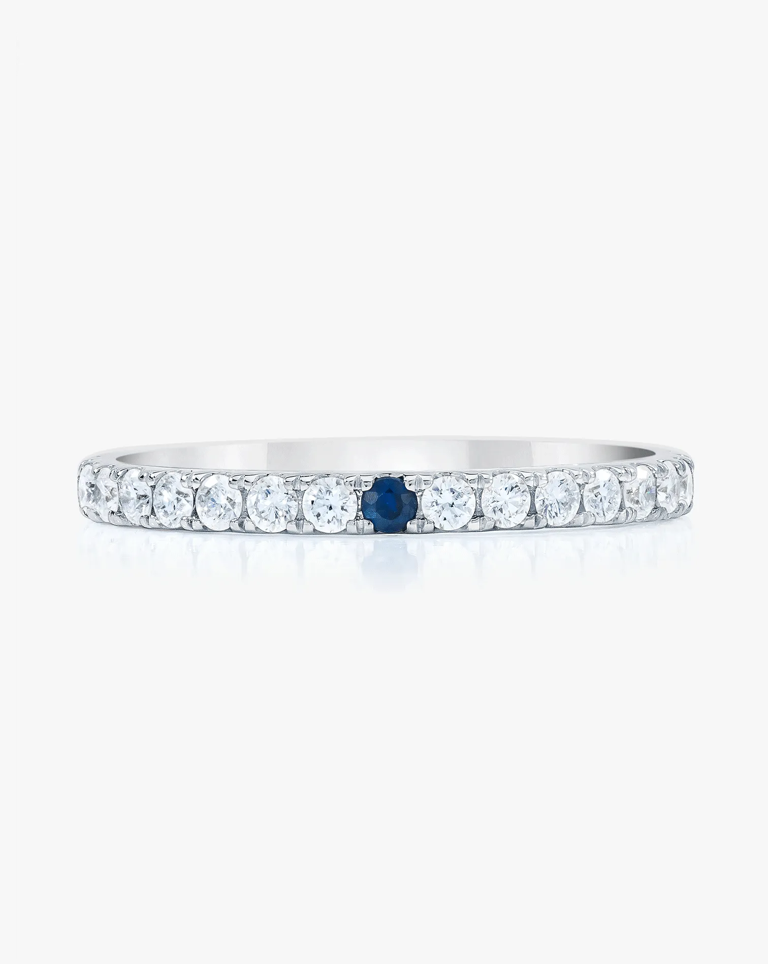 Personalized Perfect Pav Diamond Ring | Platinum