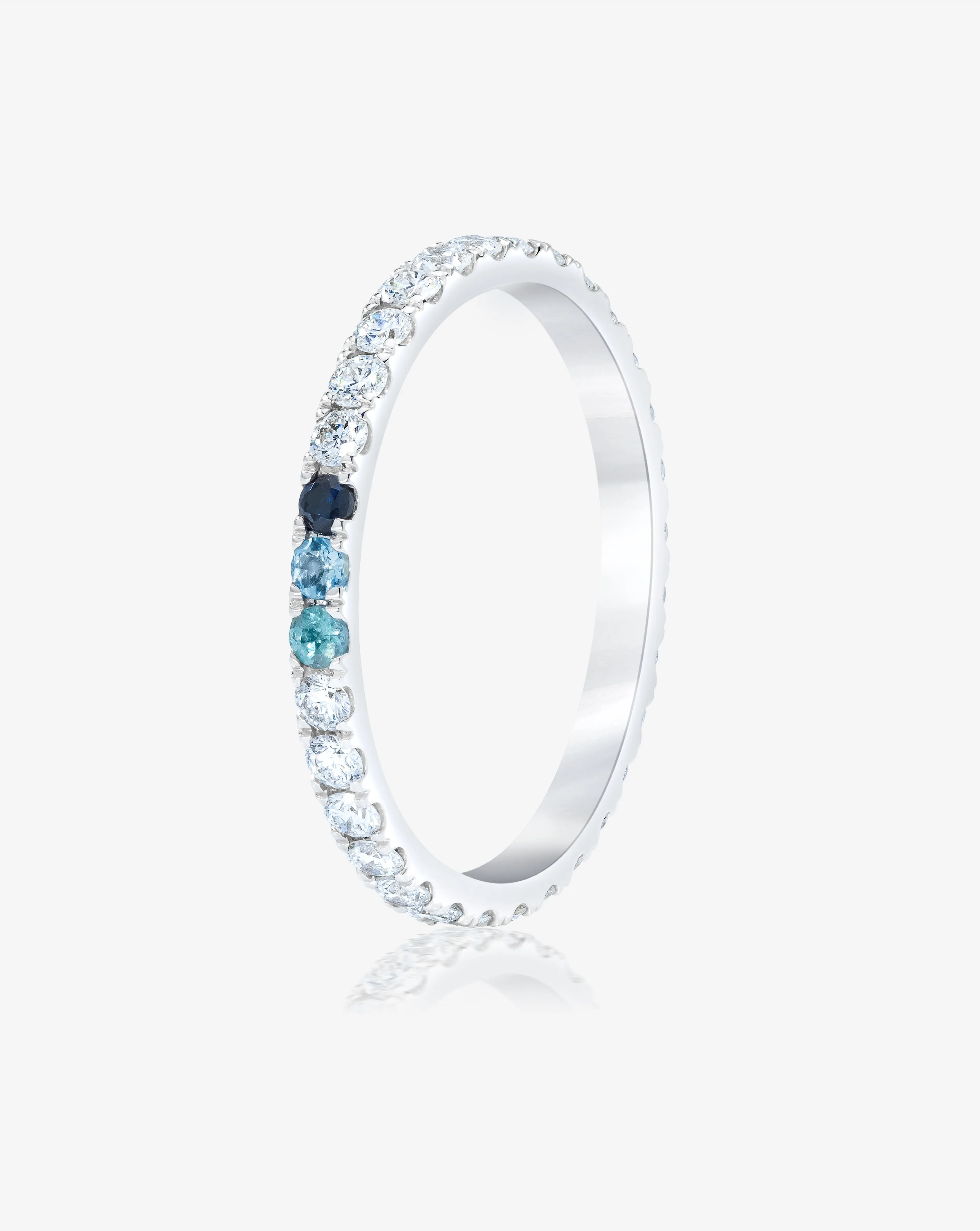 Personalized Perfect Pav Diamond Ring | Platinum