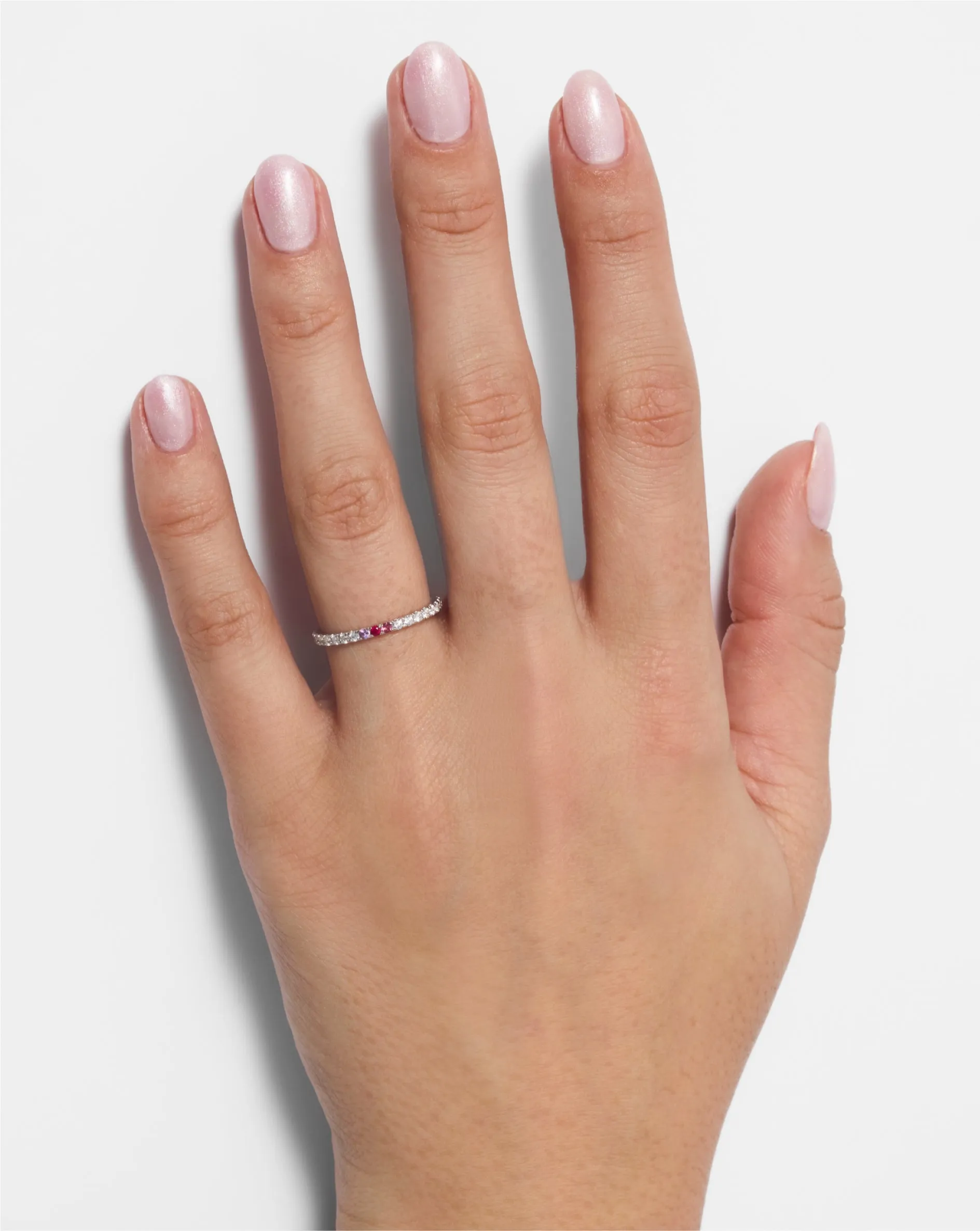 Personalized Perfect Pav Diamond Ring | Platinum