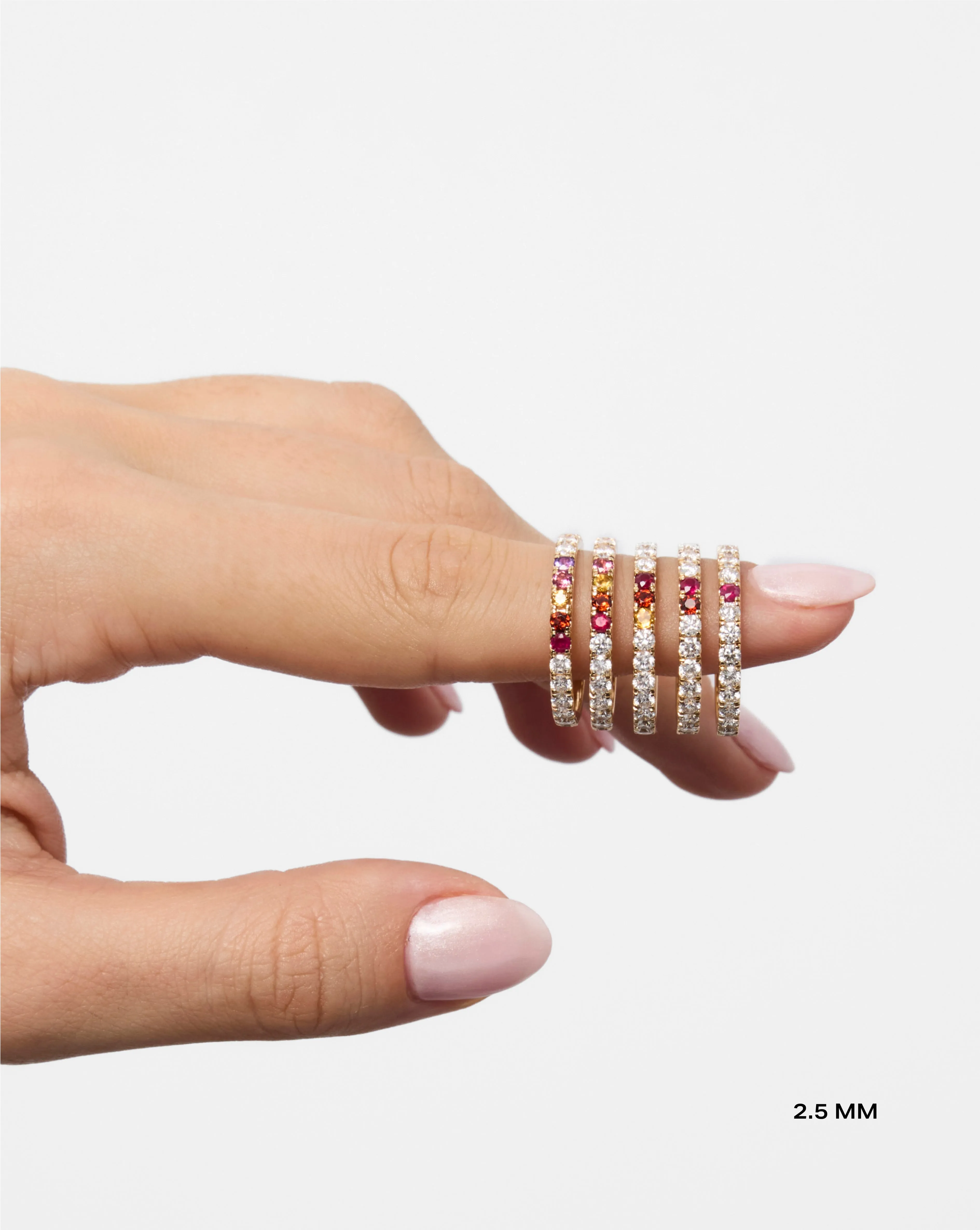 Personalized Perfect Pav Diamond Ring | Platinum