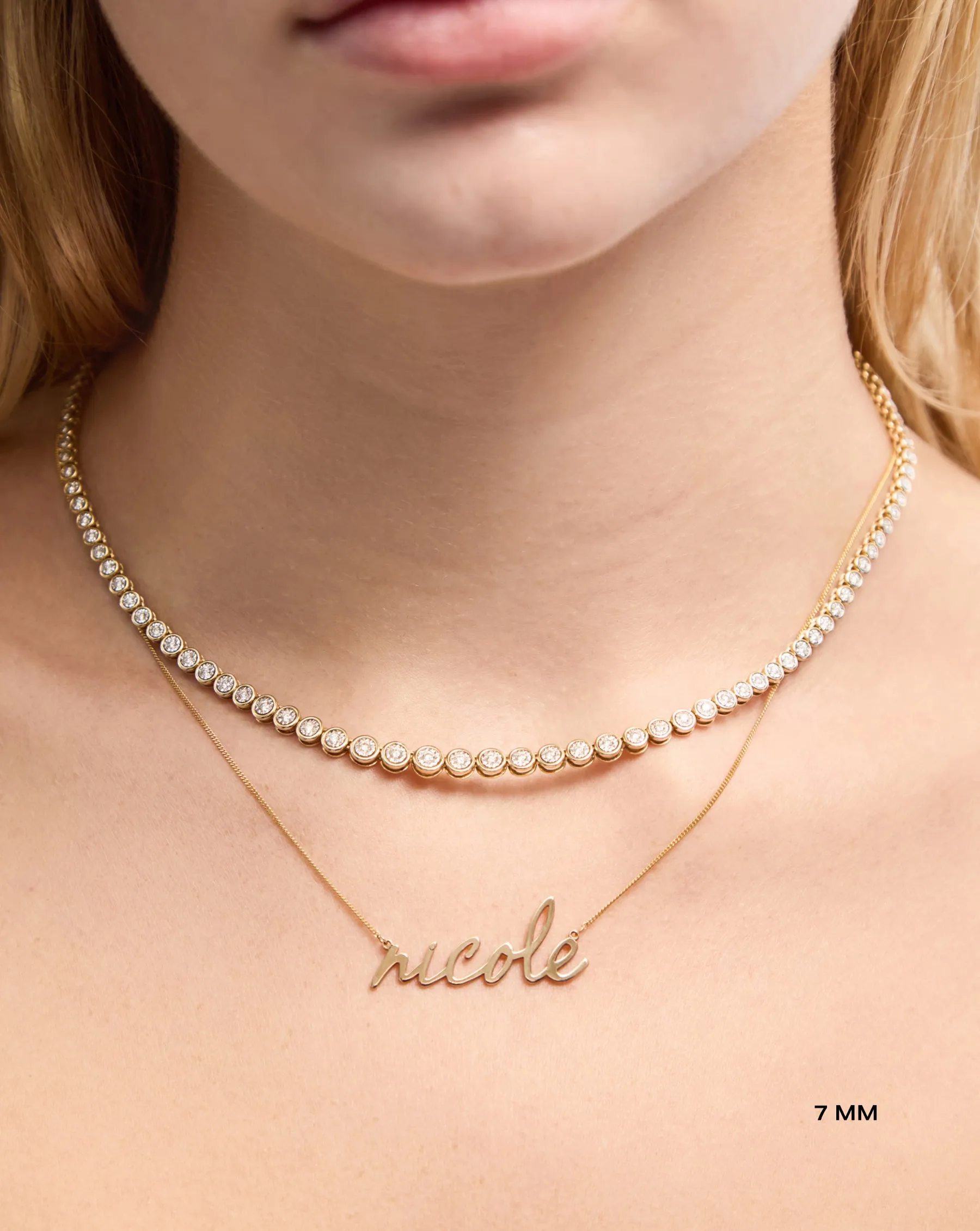 Personalized Script Name Necklace