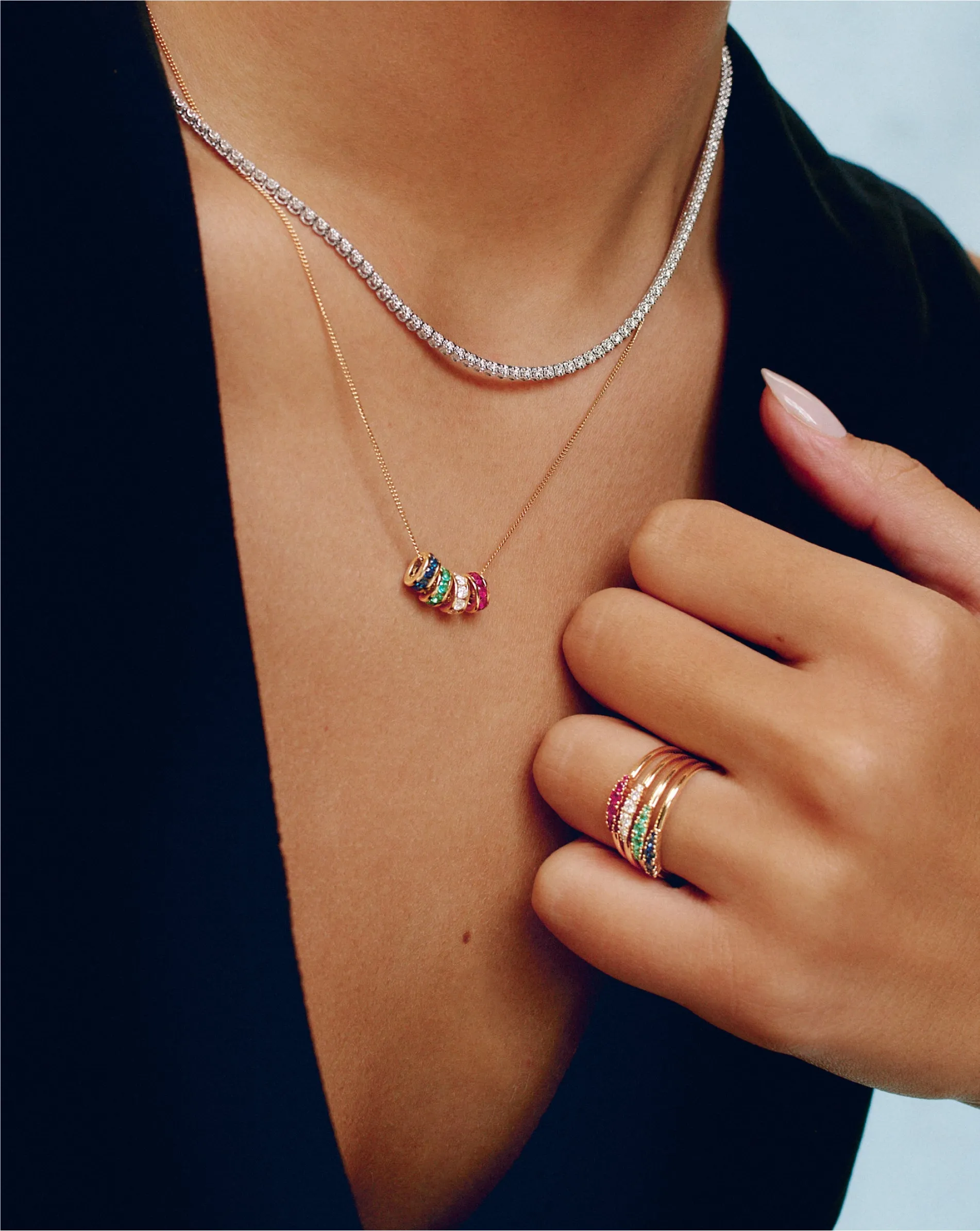 Petite Gemstone Charm