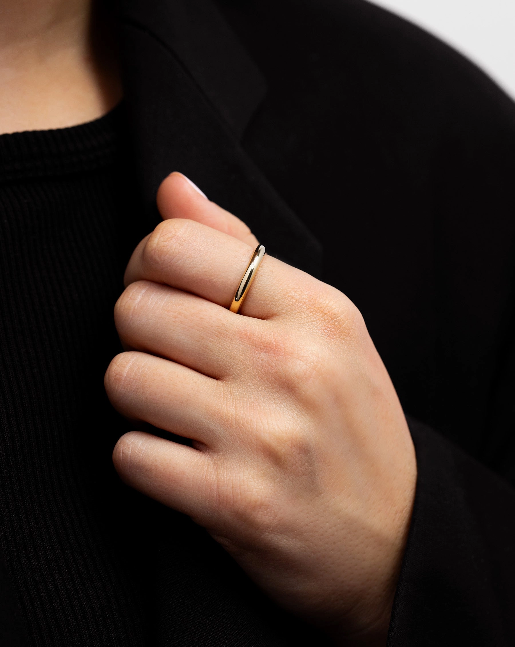 Petite Gold Cloud Ring