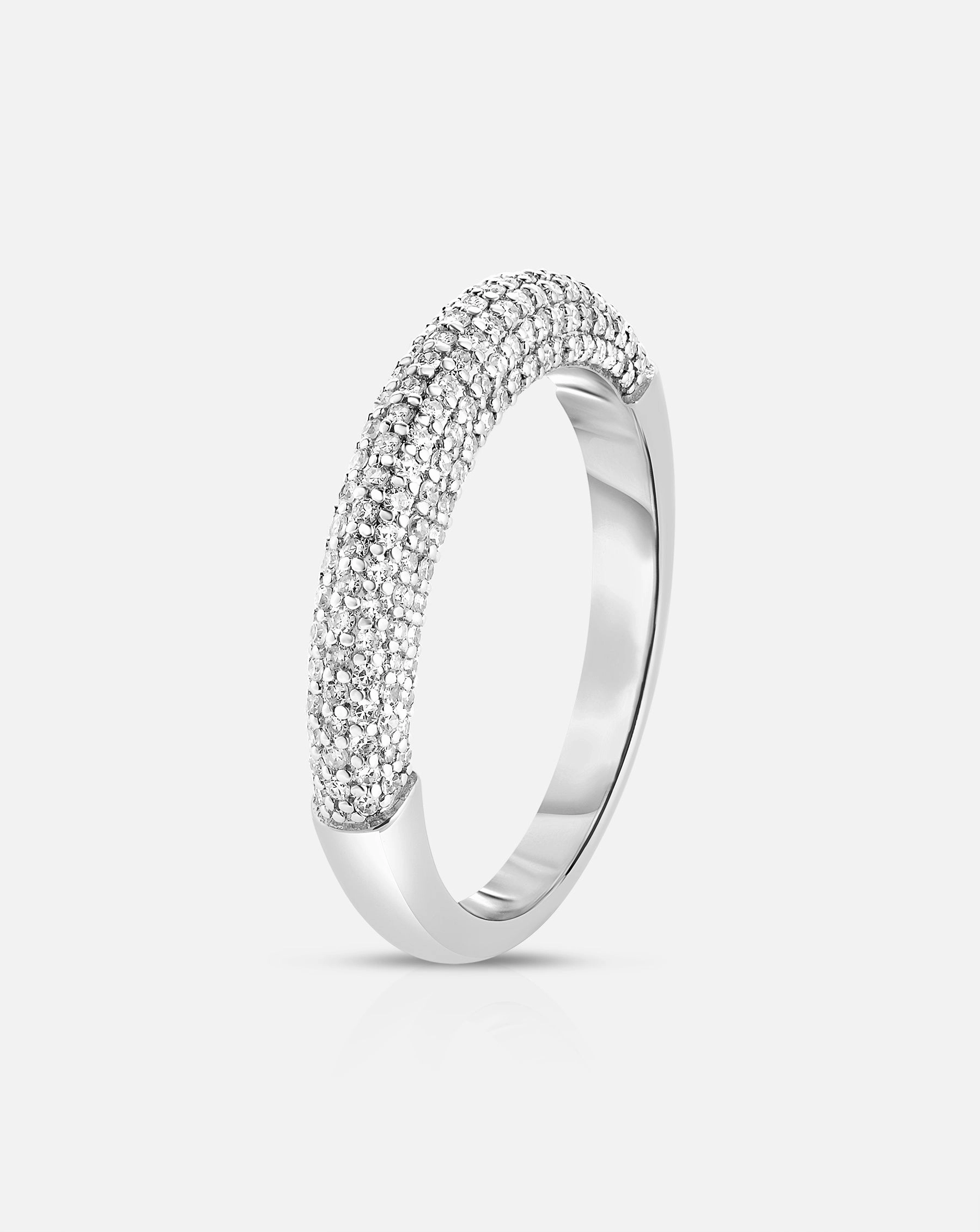 Petite Pav Diamond Cloud Ring