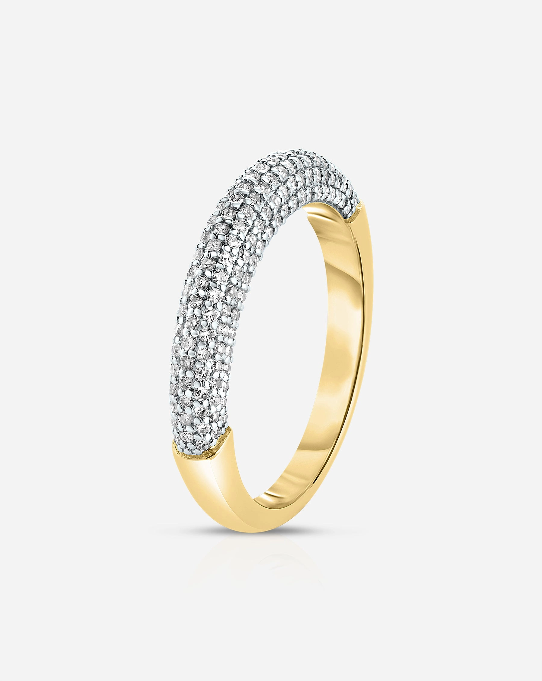 Petite Pav Diamond Cloud Ring