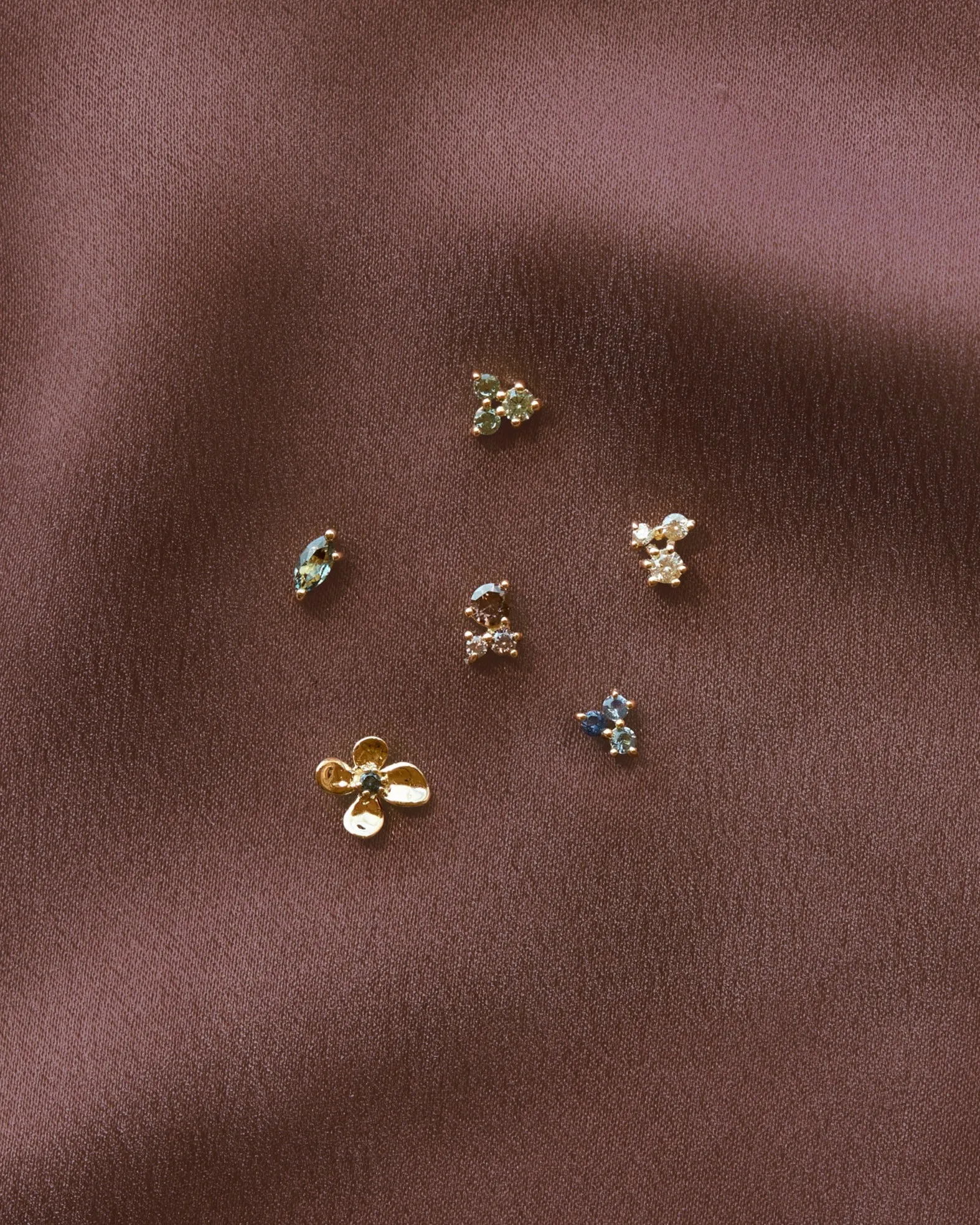 Poet's Palette Stud Set