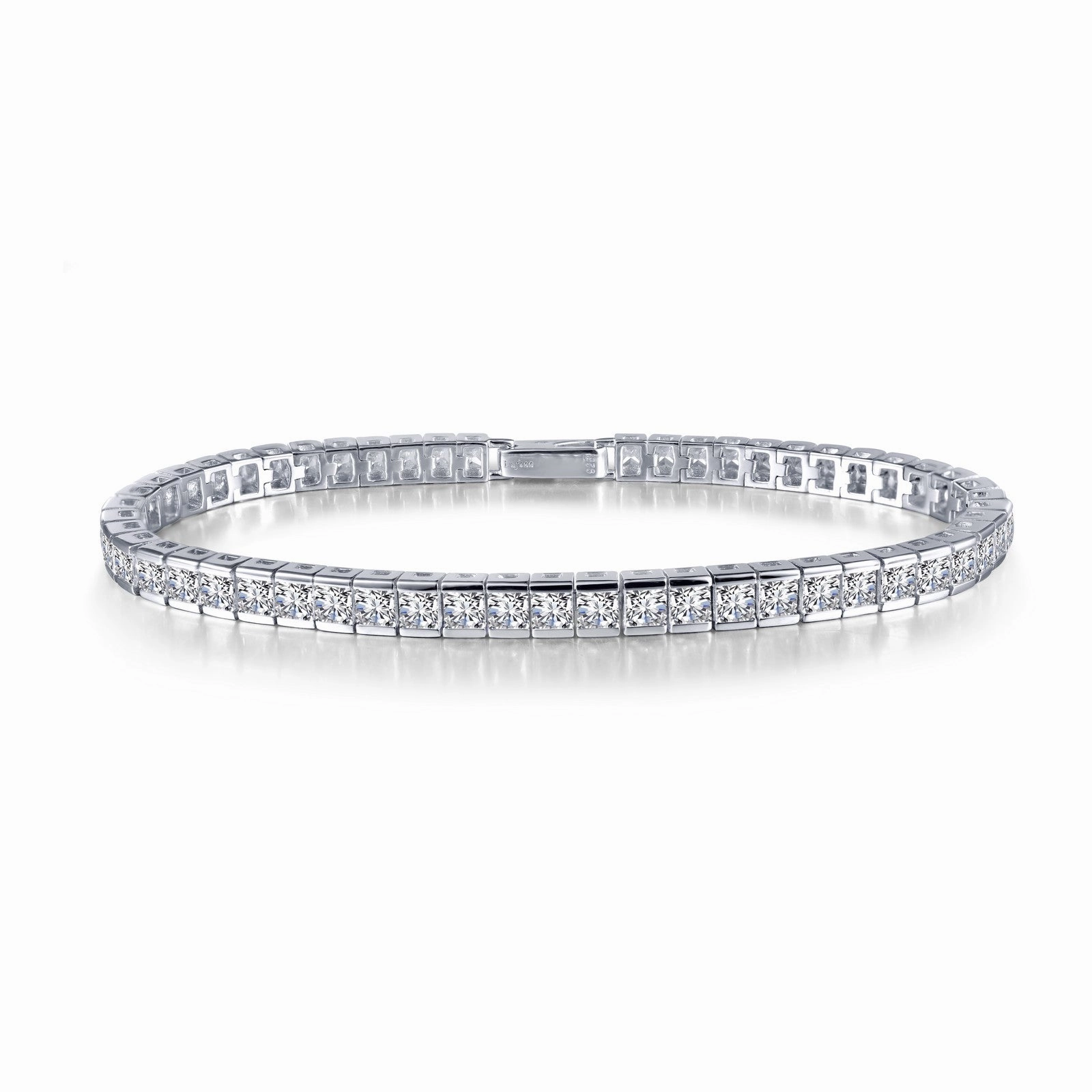 Princess-Cut Tennis Bracelet B0031CLP67