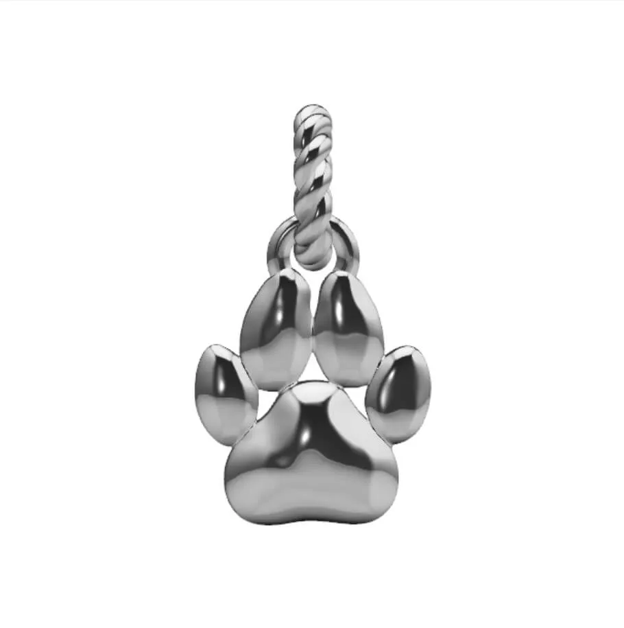 Puppy Paw Charm