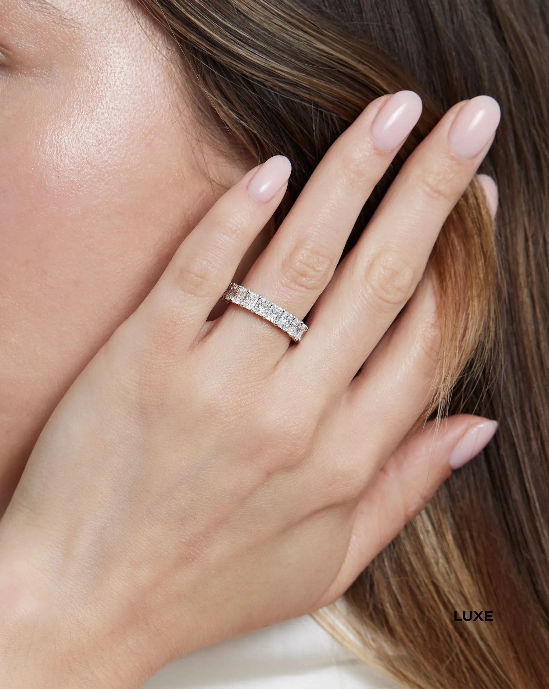 Radiant Diamond Eternity Band