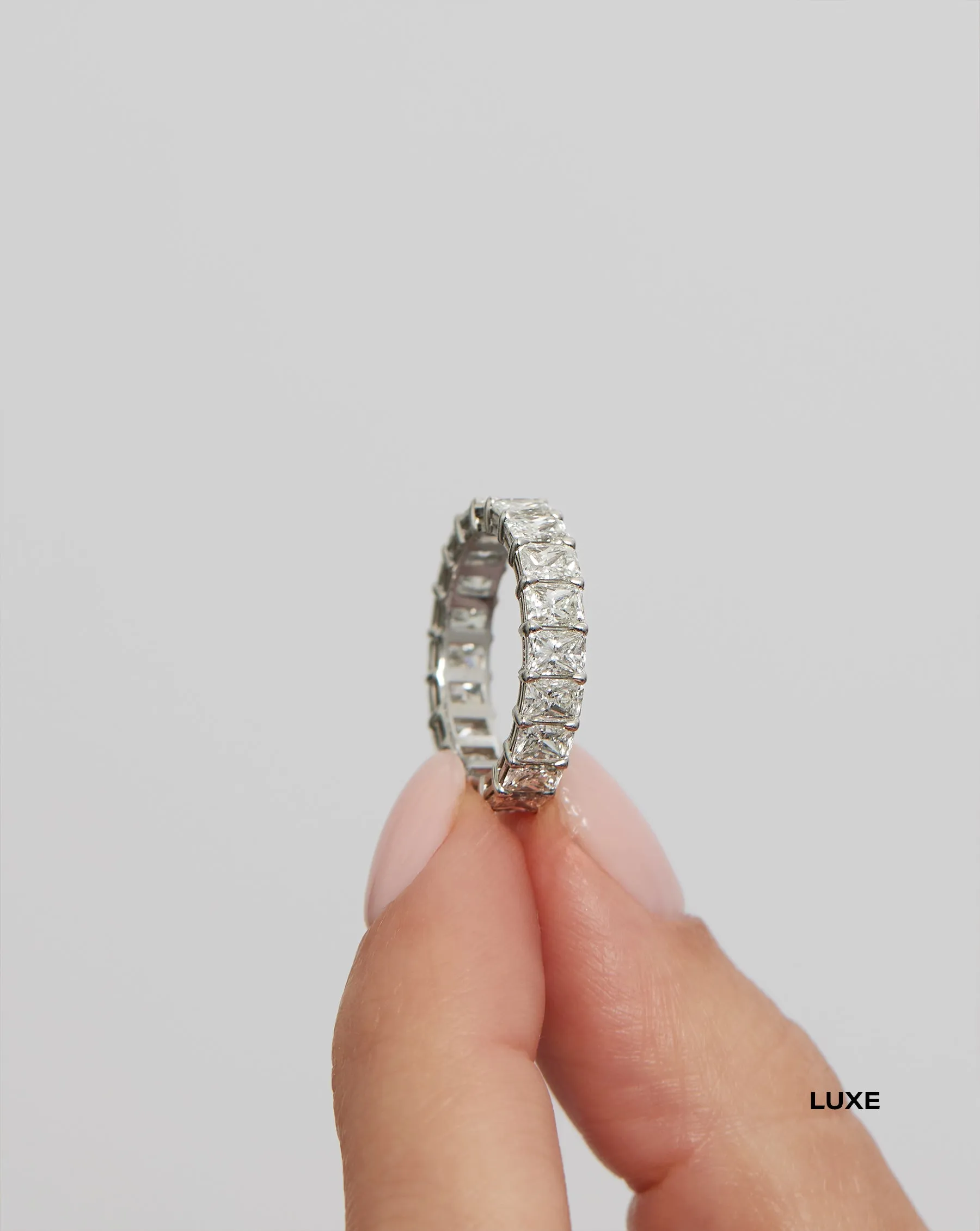 Radiant Diamond Eternity Band