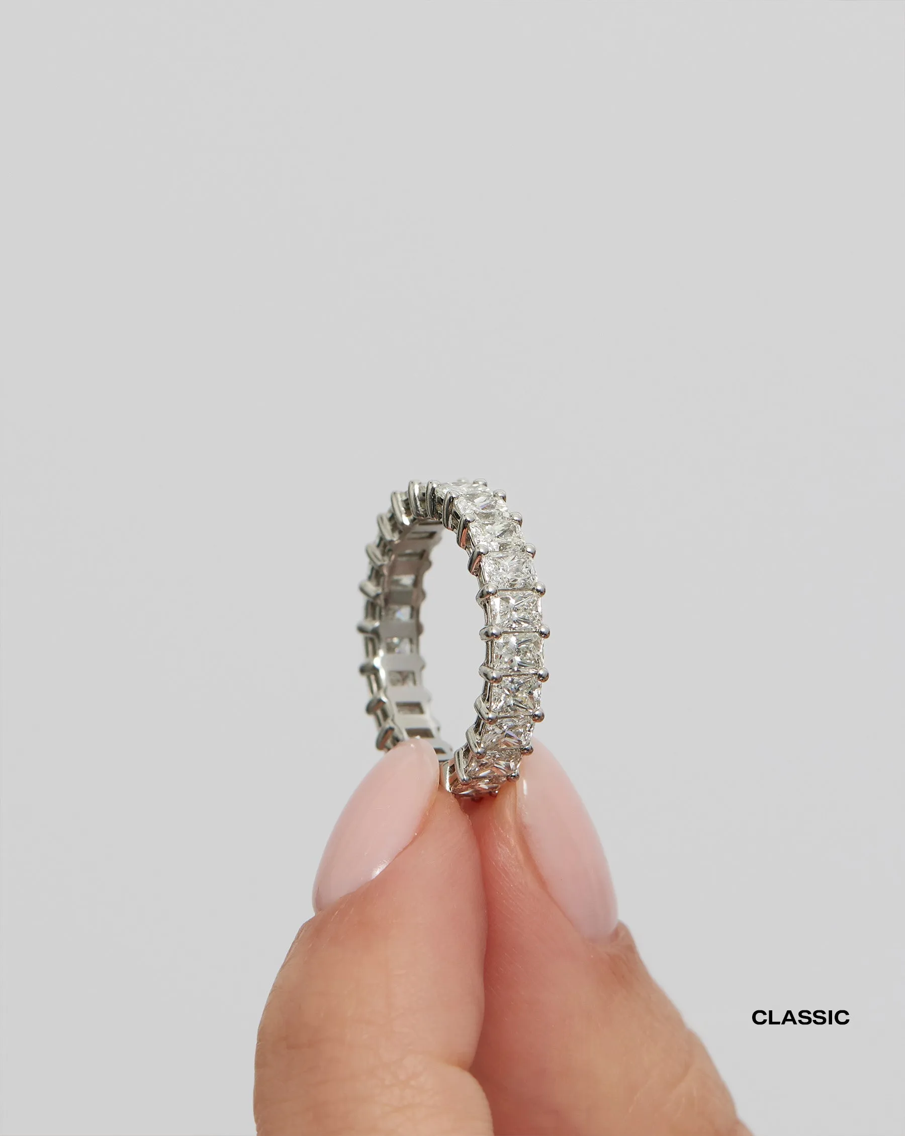 Radiant Diamond Eternity Band
