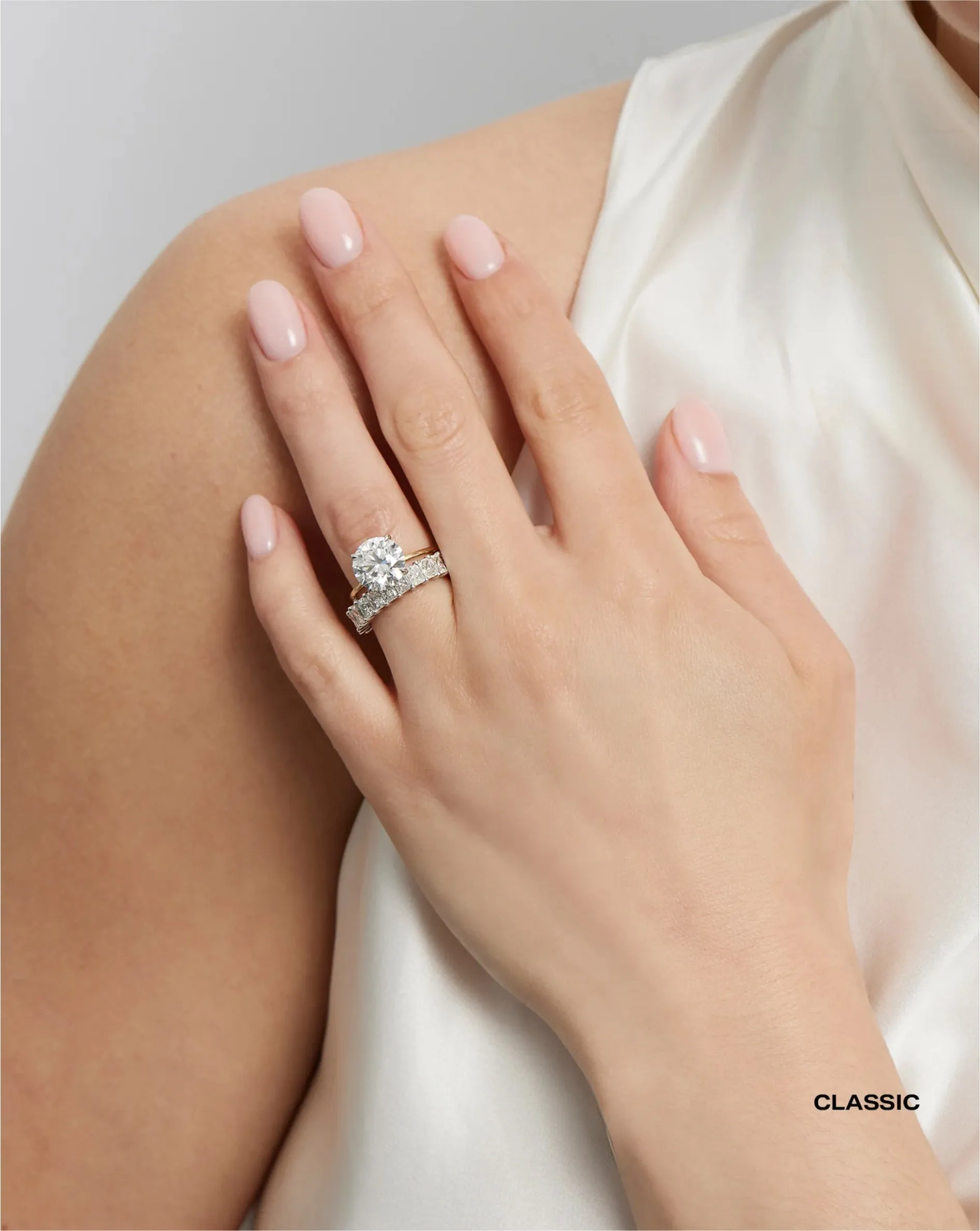 Radiant Lab Diamond and Birthstone Eternity Band