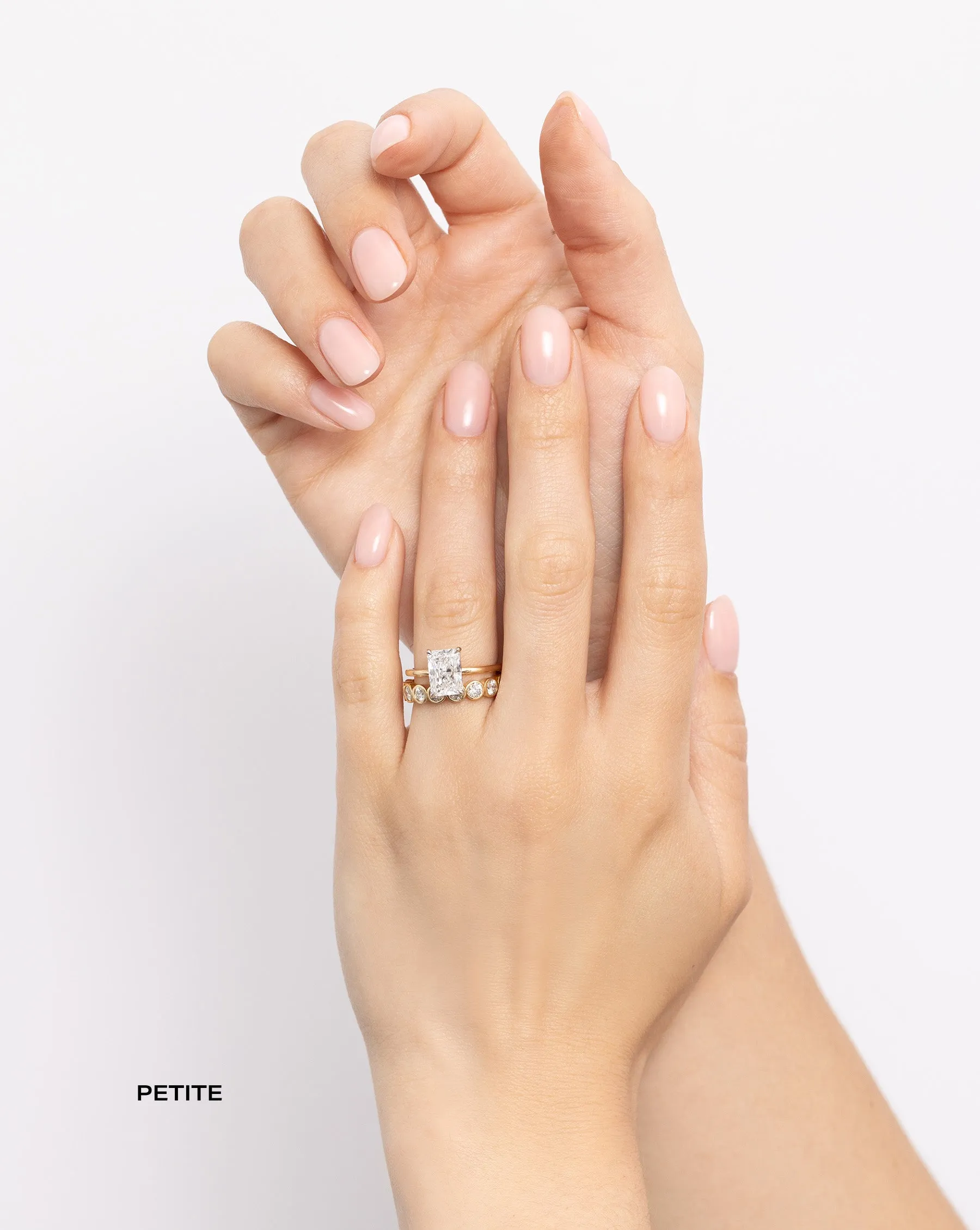 Round Bezel Eternity Band