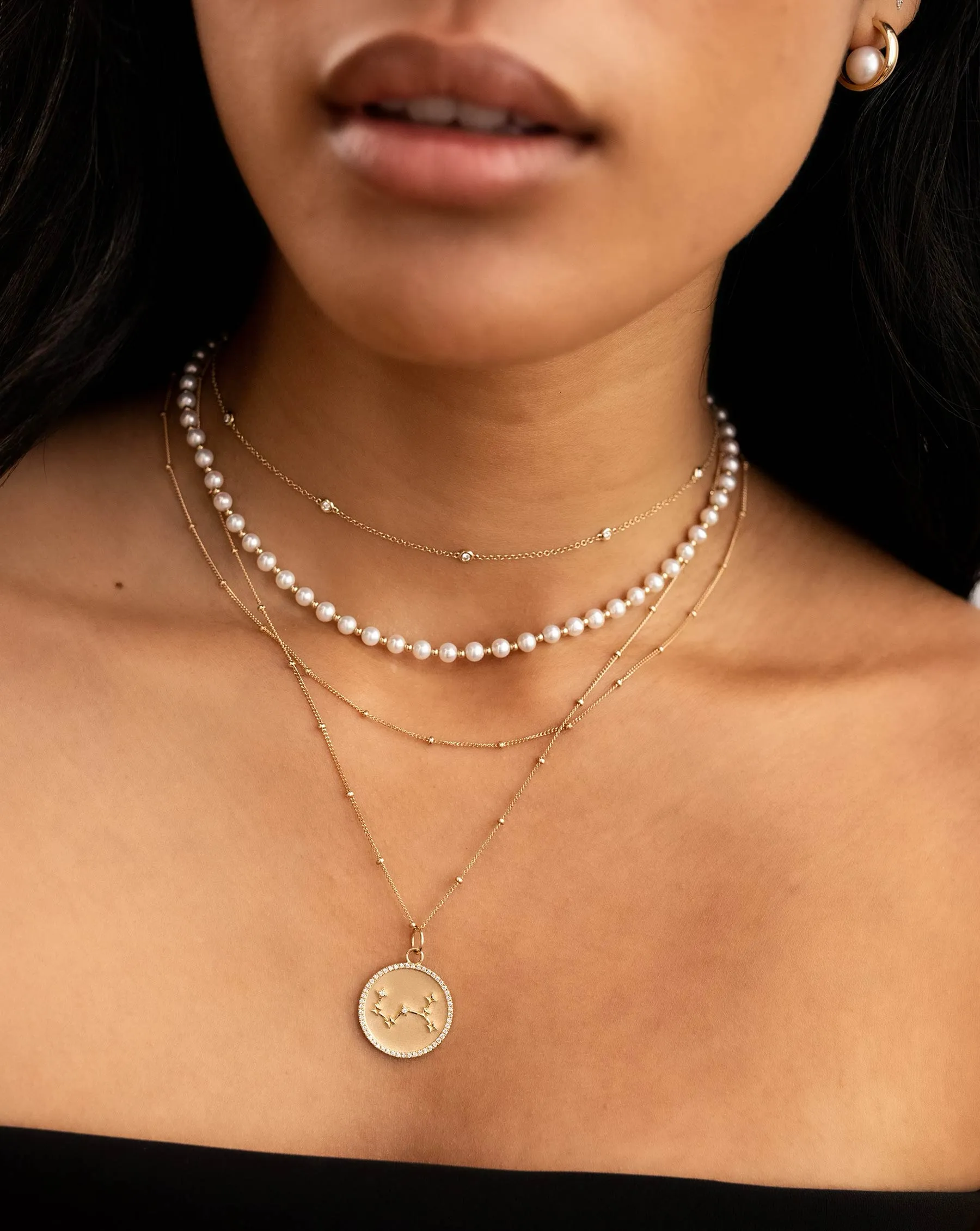 Saturn Chain Necklace